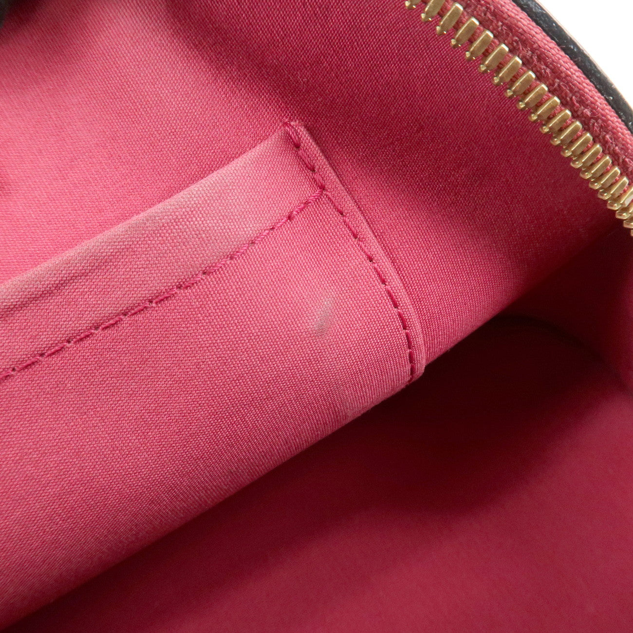 Louis Vuitton Monogram Vernis Alma BB 2Way Bag Rose Indien M91771 Used