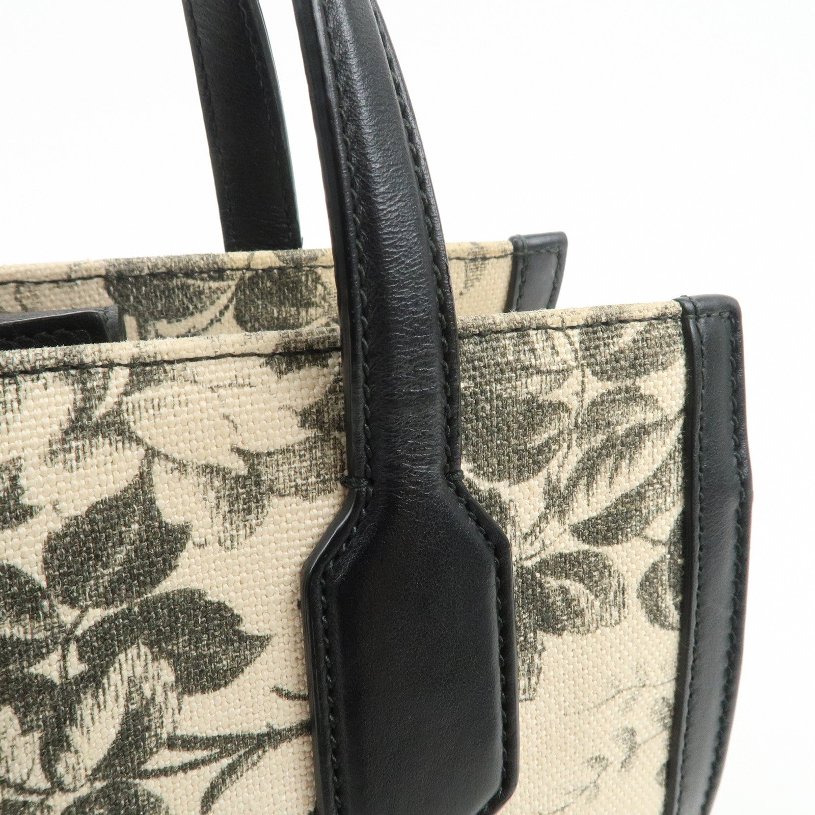 GUCCI GG Ribbon Herbarium 2Way Bag Hand Bag Shoulder Bag 443089