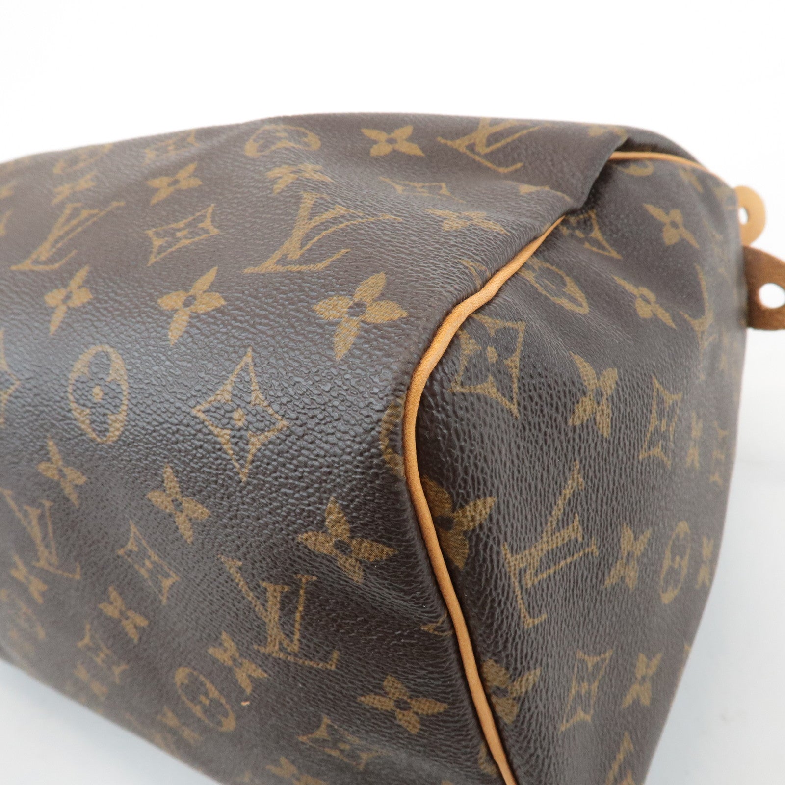 Louis Vuitton Monogram Speedy 30 Hand Bag Boston Bag M41526 Used