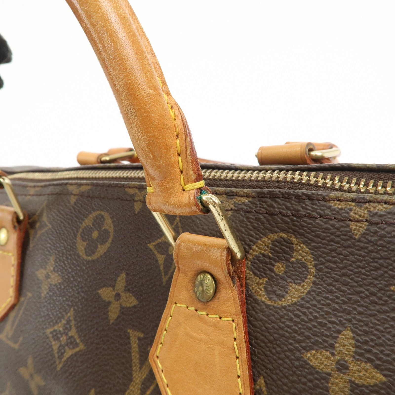 Louis Vuitton Monogram Speedy 30 Boston Bag Hand Bag Brown M41526