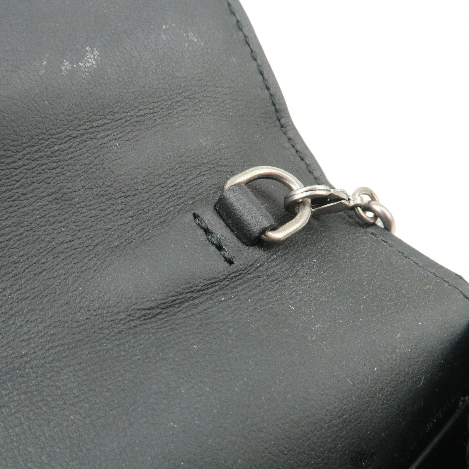 GUCCI Dionysus GG Supreme Chain Shoulder Bag Beige Used