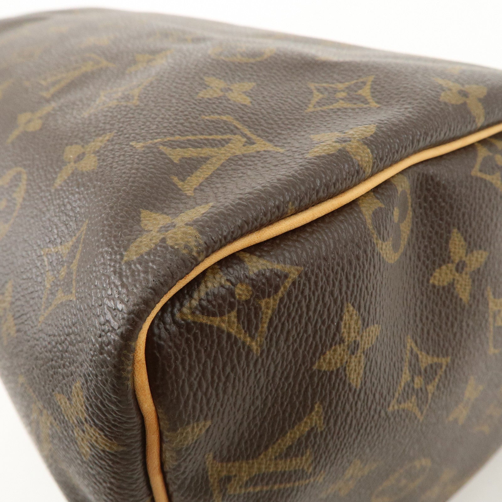 Louis Vuitton Monogram Speedy 30 Hand Bag Boston Bag M41526 Used
