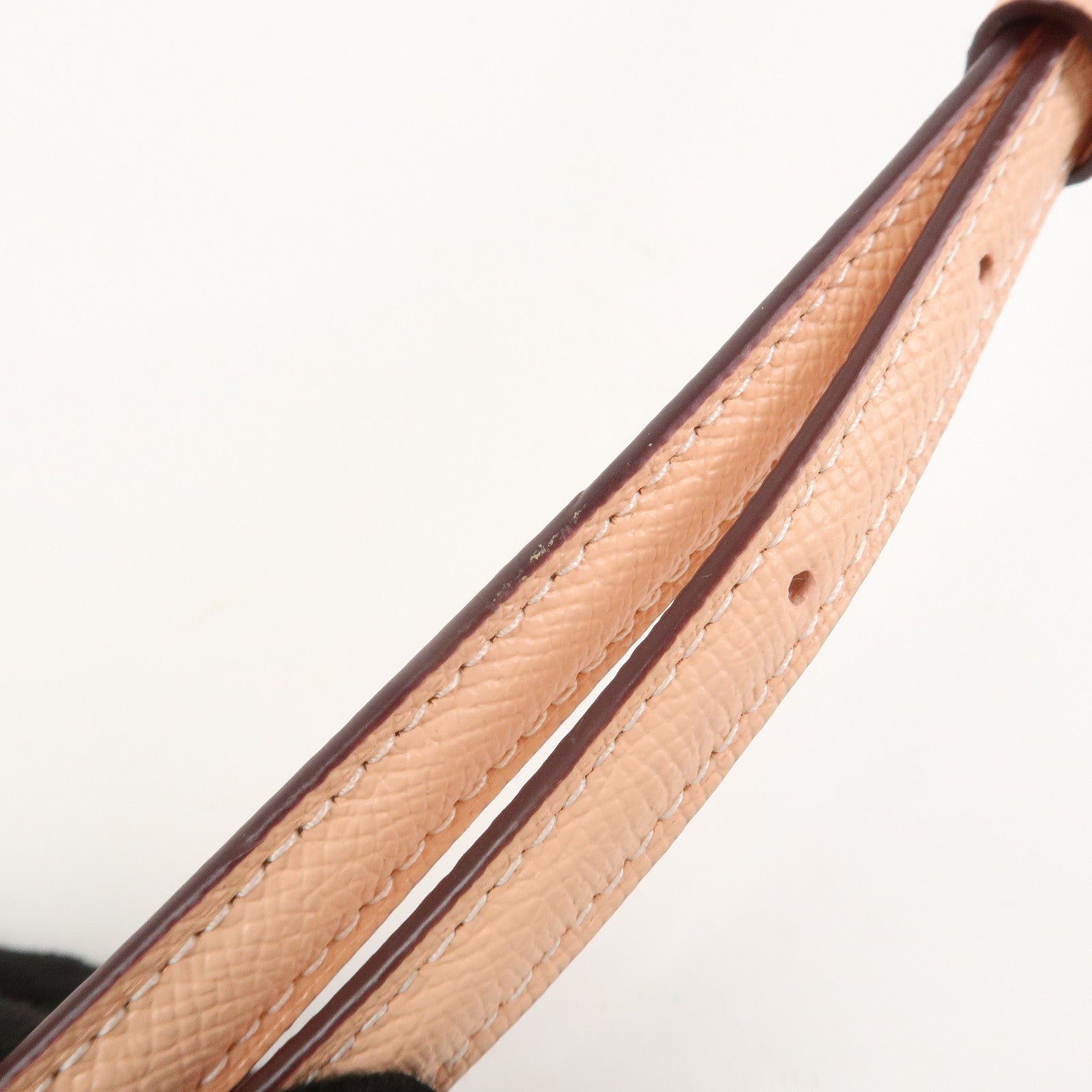 COACH Logo Leather Shoulder Bag Crossbody Bag Pink