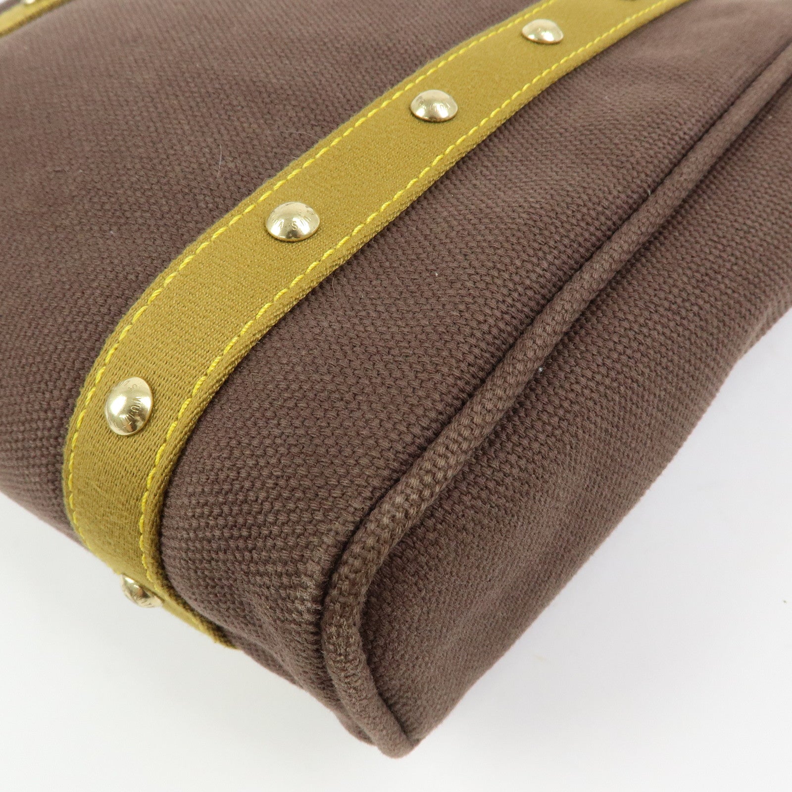 Louis Vuitton Antigua Cabas MM Tote Bag Shoulder Bag Brown M40086