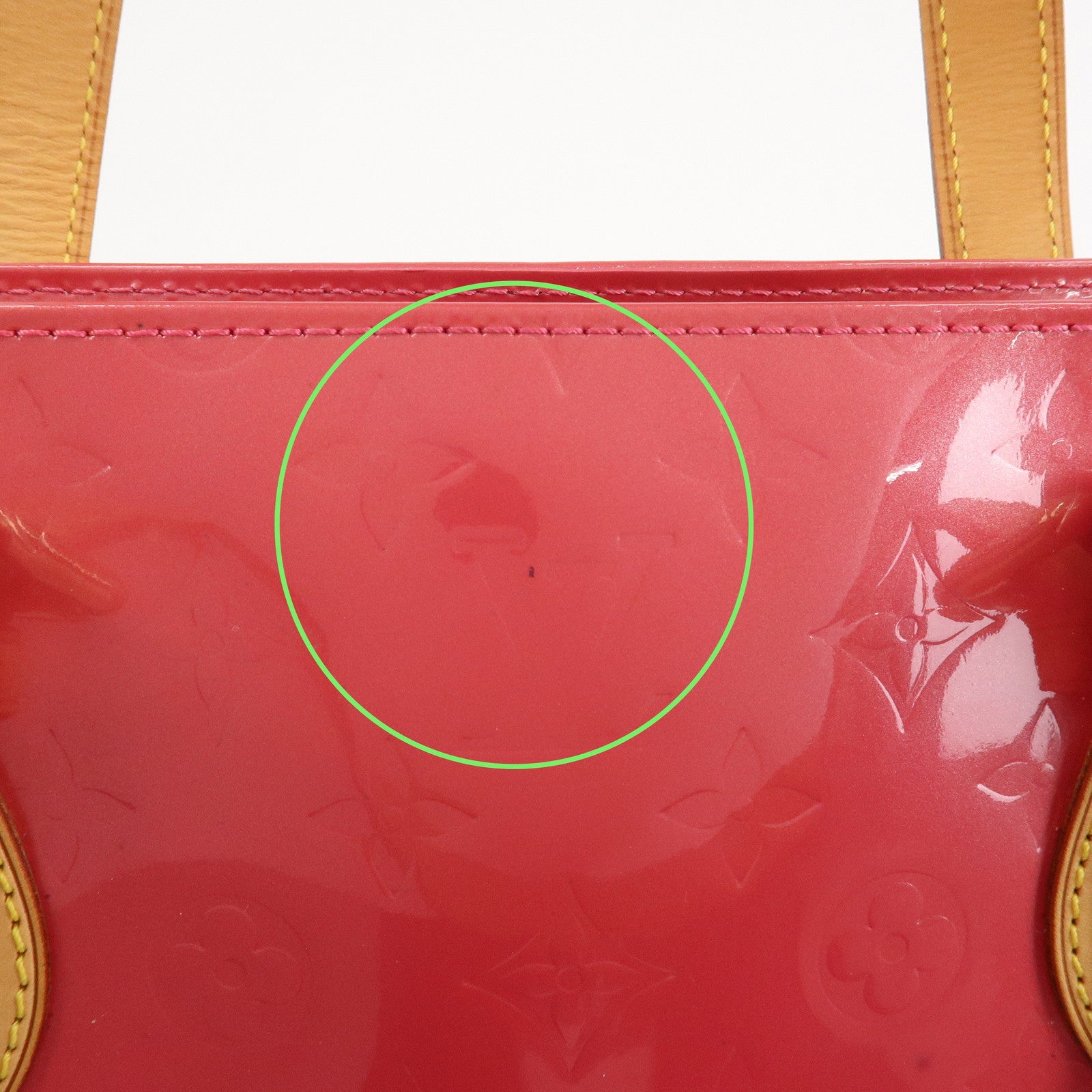 Louis Vuitton Monogram Vernis Leather Brentwood Framboise M9151F