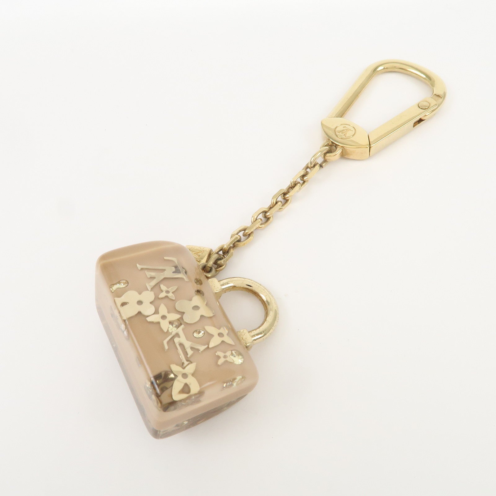 Louis Vuitton Porte Cles Speedy Inclusion Metal Bag Charm M65320