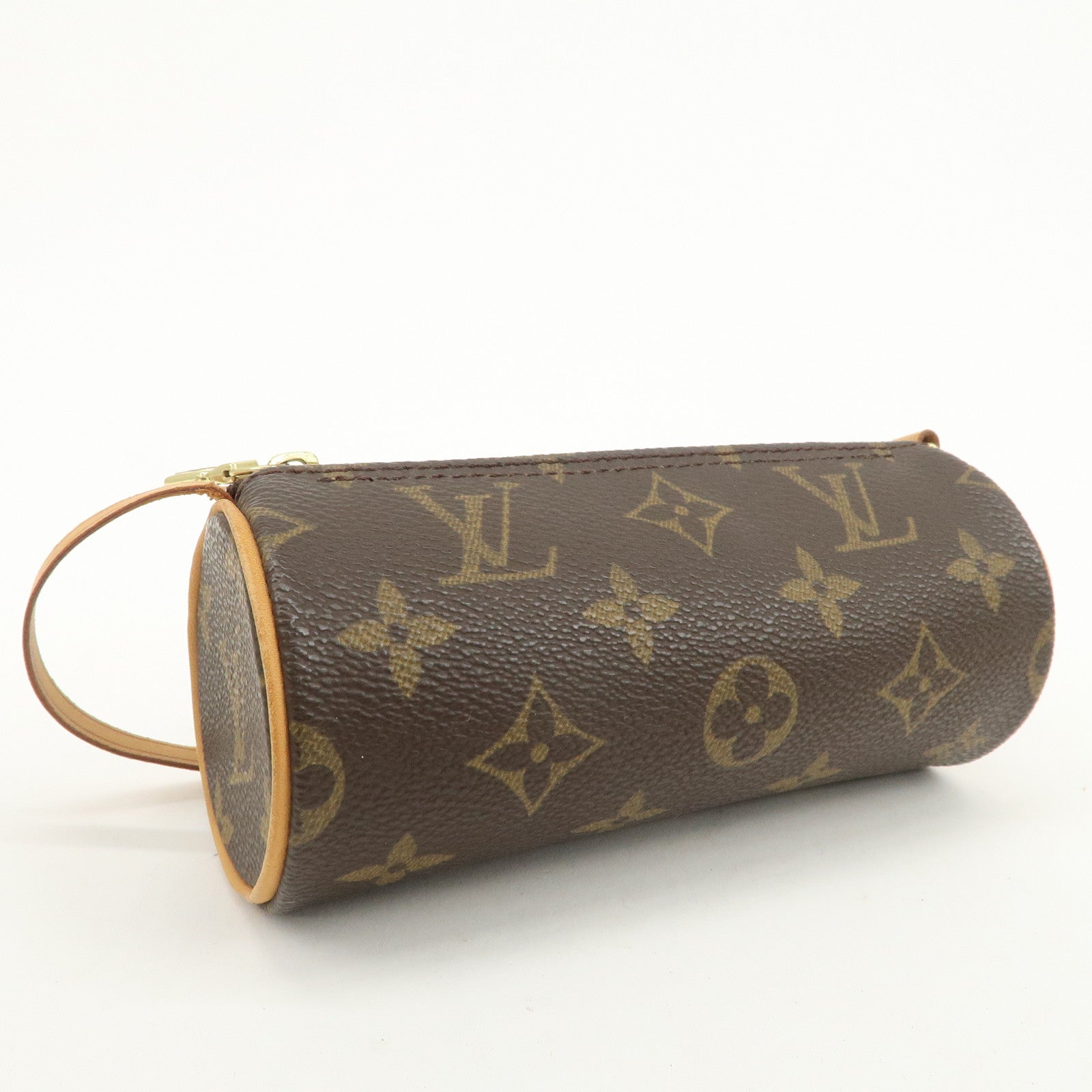 Louis Vuitton Monogram Mini Pouch for Papillon Bag New Style Brown