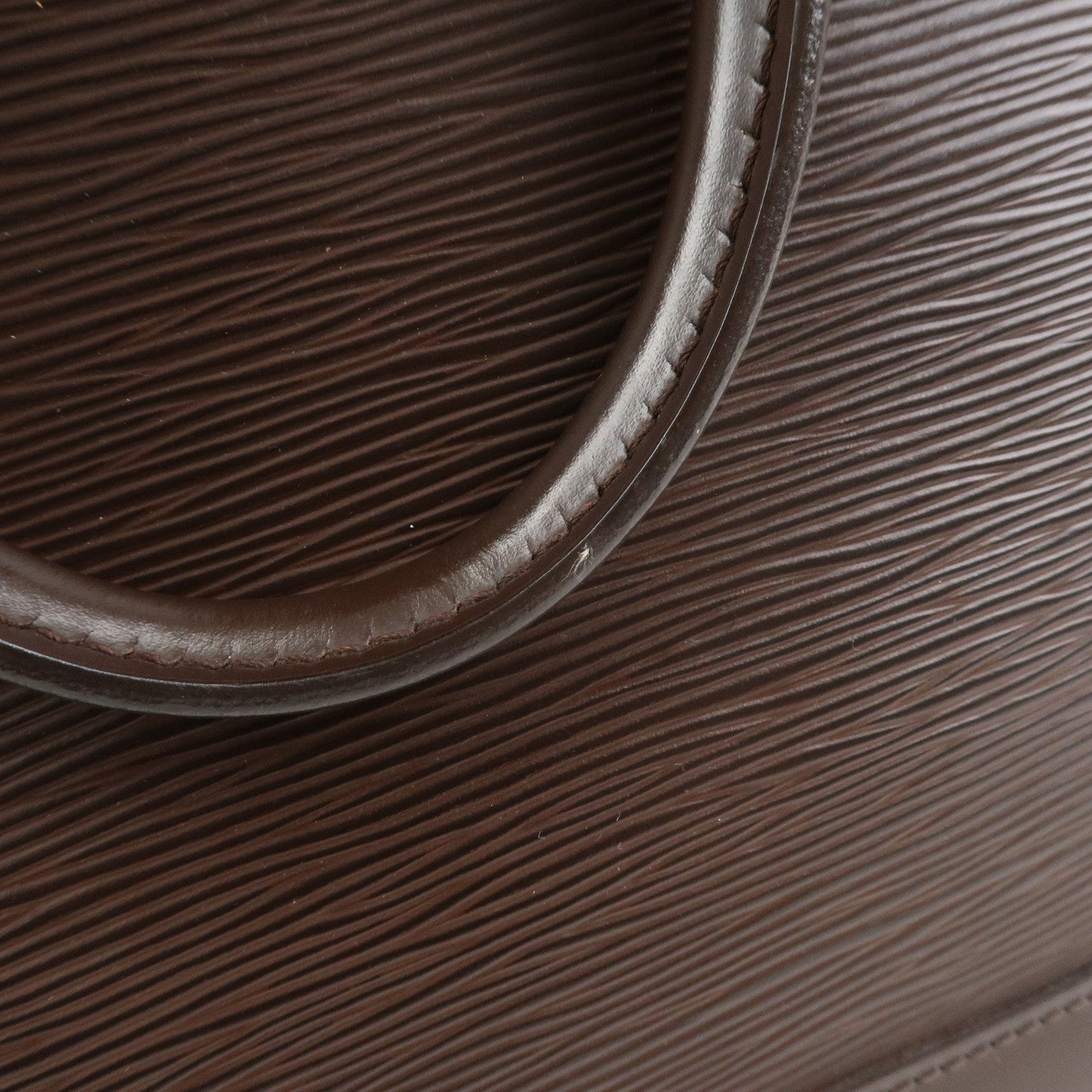 Louis Vuitton Epi Alma Hand Bag Hand Bag Mocha M5214D