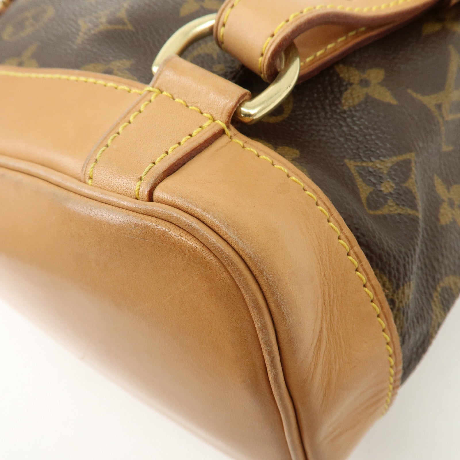 Louis Vuitton Monogram Montsouris MM Backpack Brown M51136