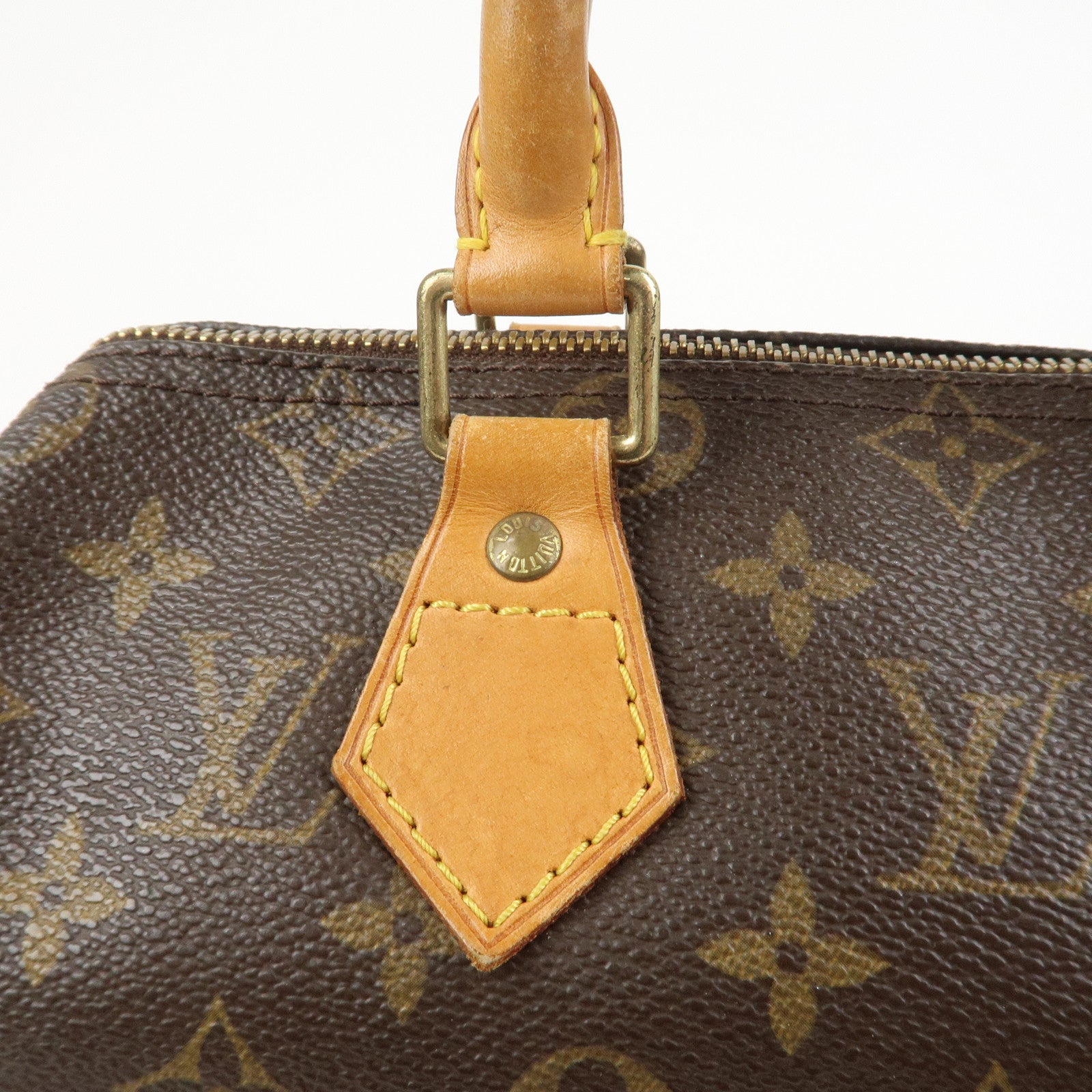 Louis Vuitton Monogram Speedy 25 Boston Bag Hand Bag Brown M41528