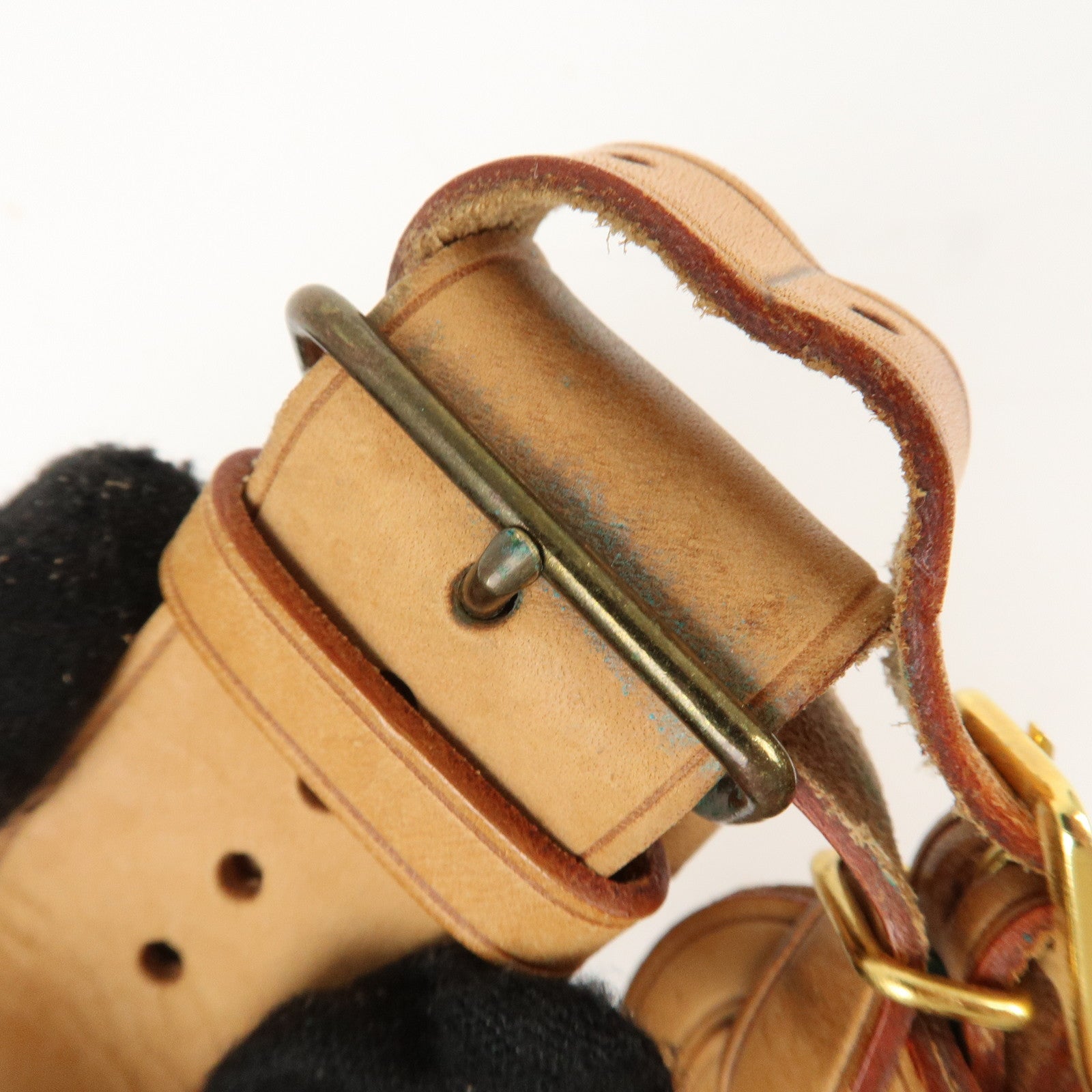Louis Vuitton Set of 10 Nume Leather Name Tag & Poignet Natural Used
