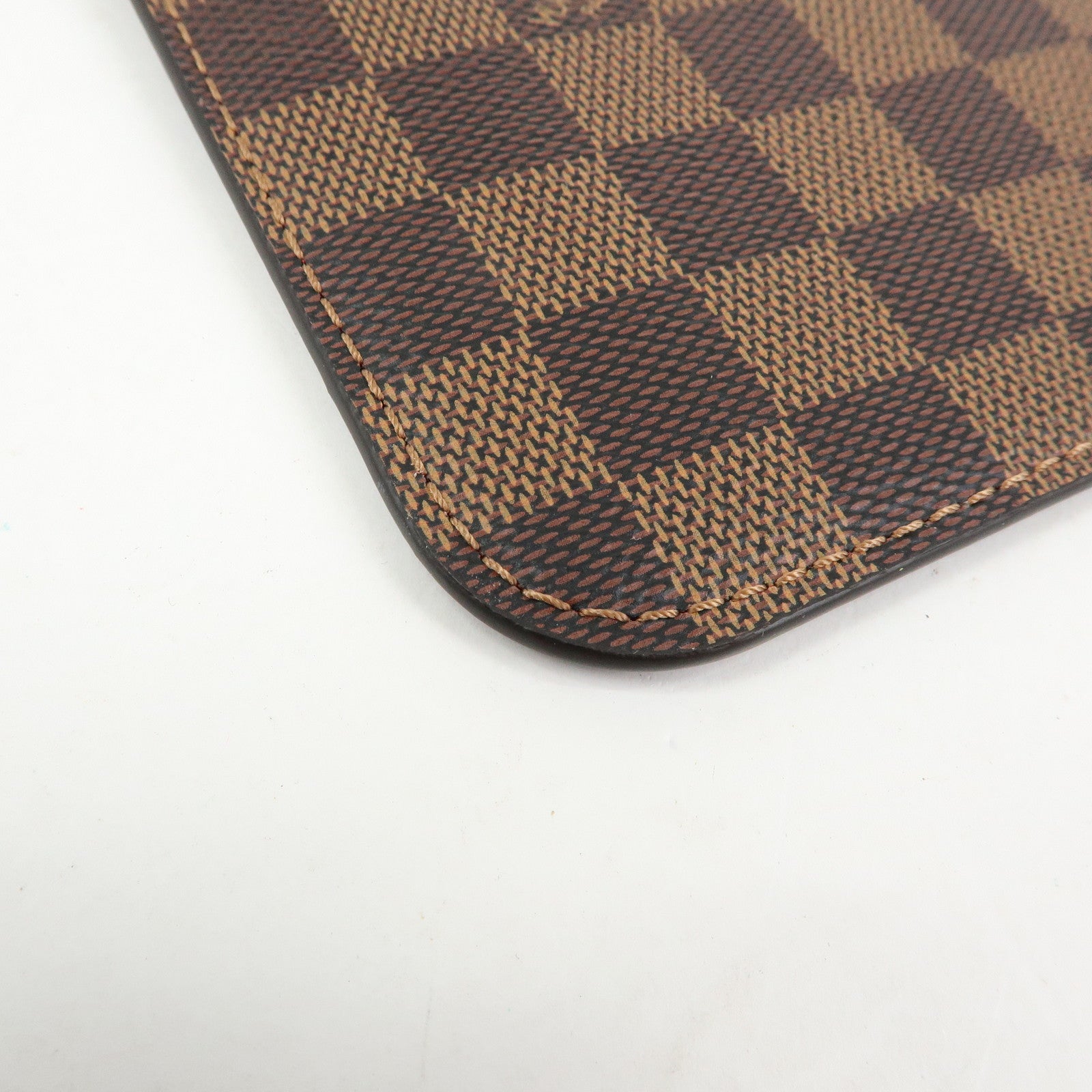 Louis Vuitton Damier Canvas Pouch for Neverfull MM Tote Bag N41358