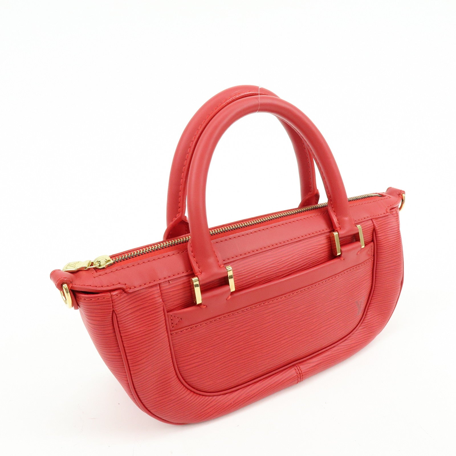 Louis Vuitton Epi Danoura PM Hand Bag Red M5891E