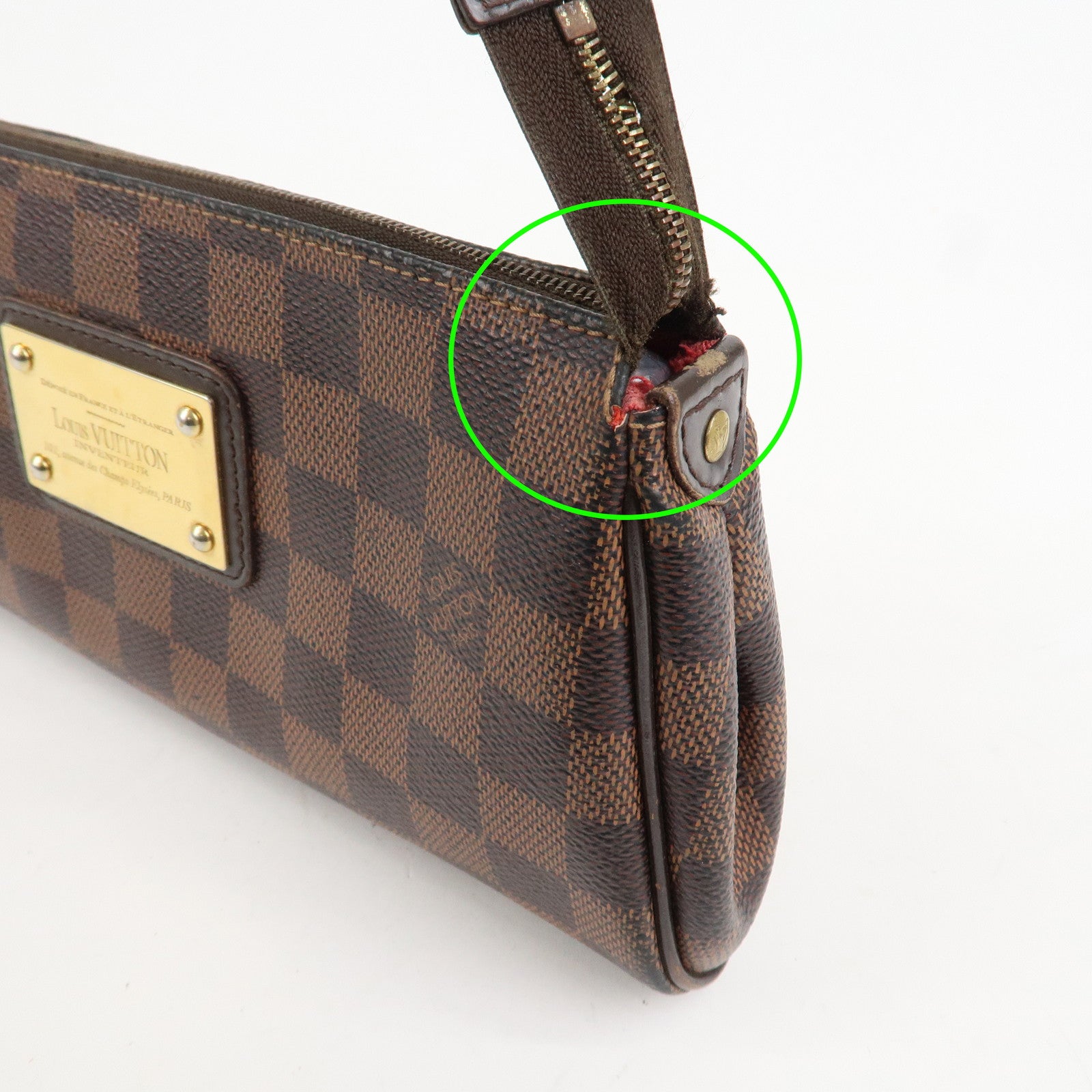 Louis Vuitton Damier Eva 2Way Bag Shoulder Bag Hand Bag Brown N55213