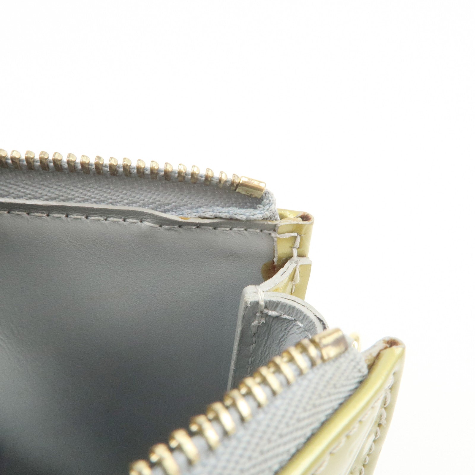 Louis Vuitton Monogram Vernis Lexington Hand Bag Baby Blue M91011