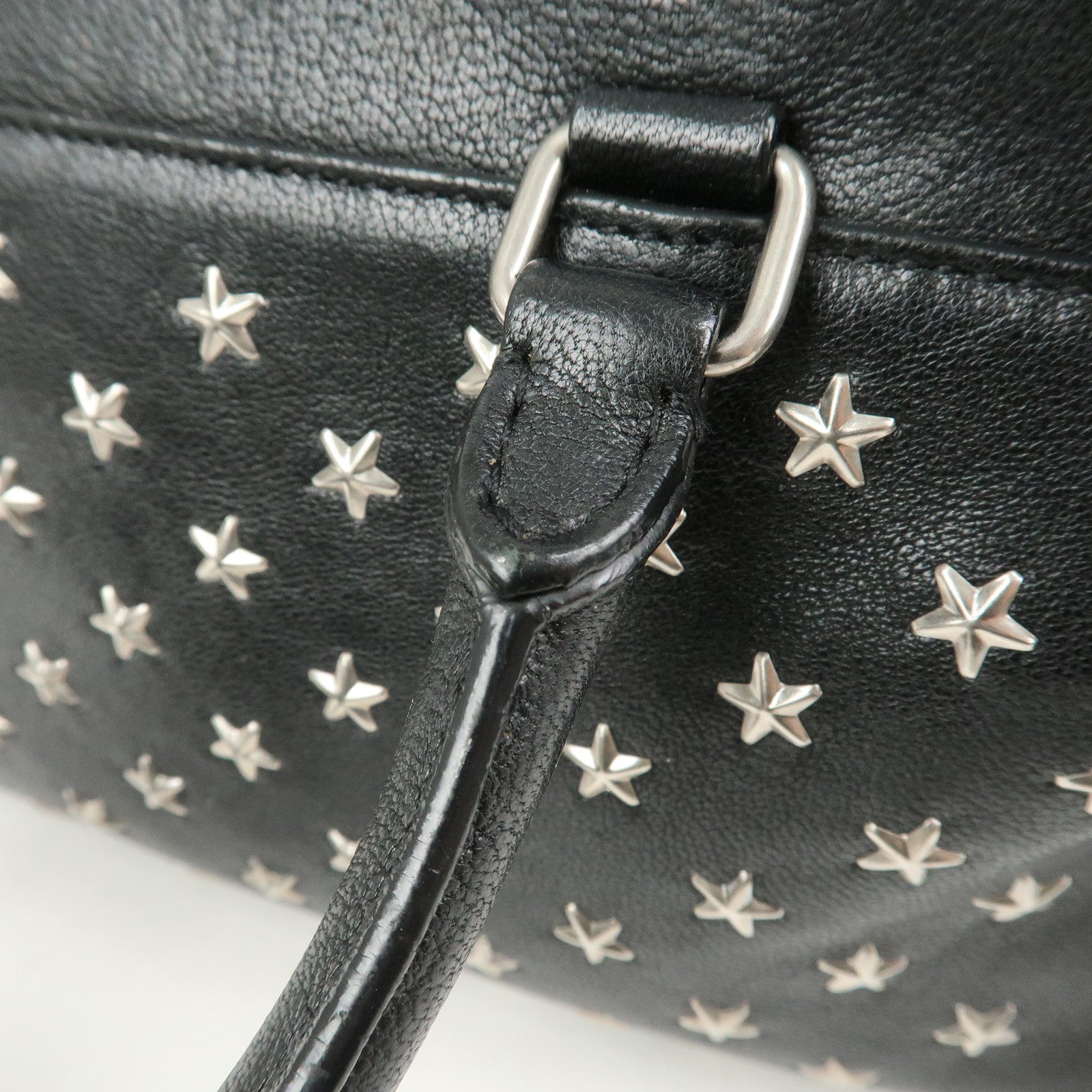 SAINT LAURENT PARIS Leather 2Way Bag Hand Shoulder Bag VLR332423