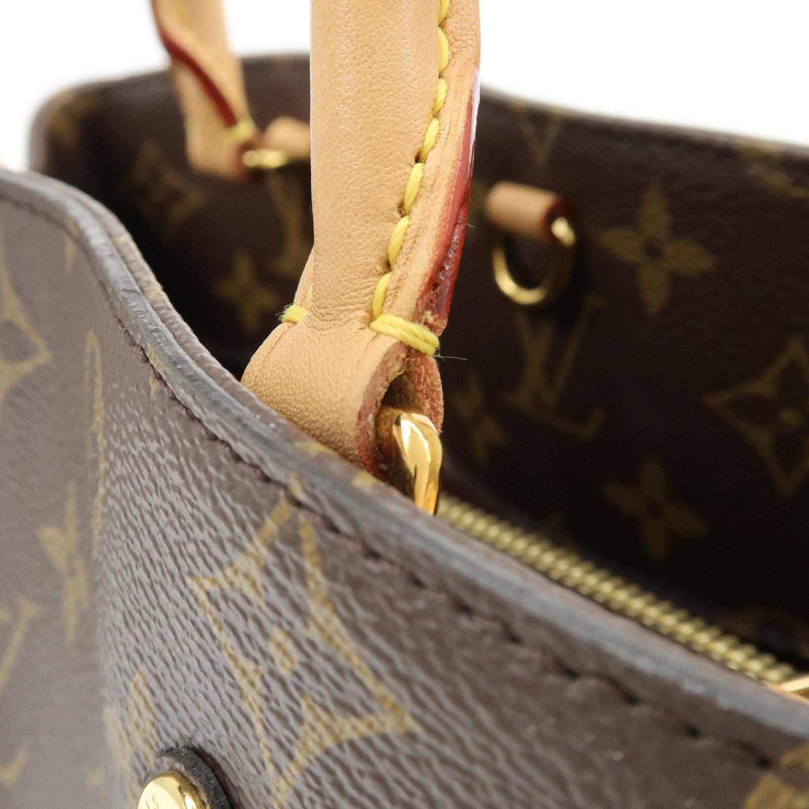 Louis Vuitton Monogram Montaigne MM 2Way Bag Hand Bag M41056