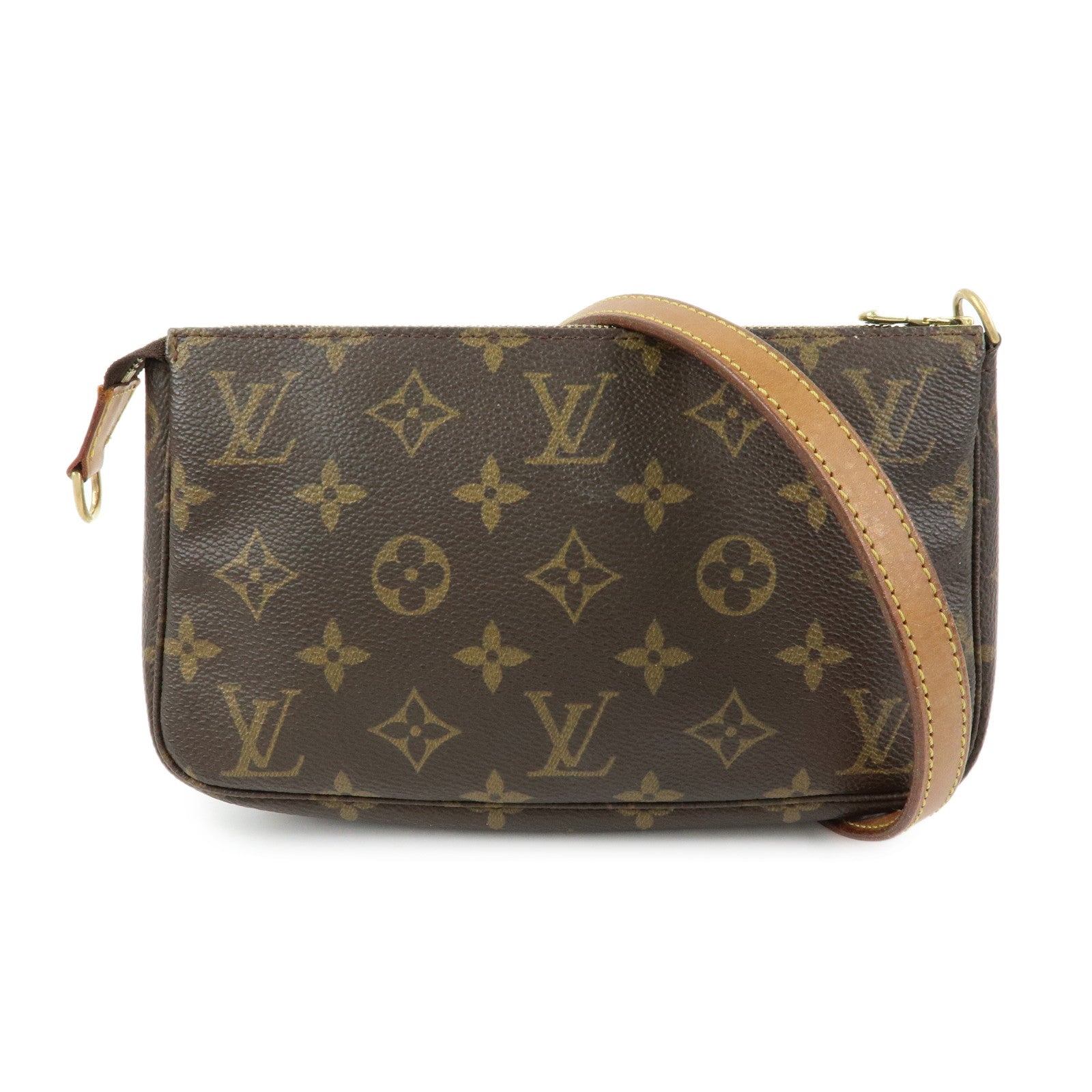 Louis Vuitton Monogram Pochette Accessoires Pouch Hand Bag M51980