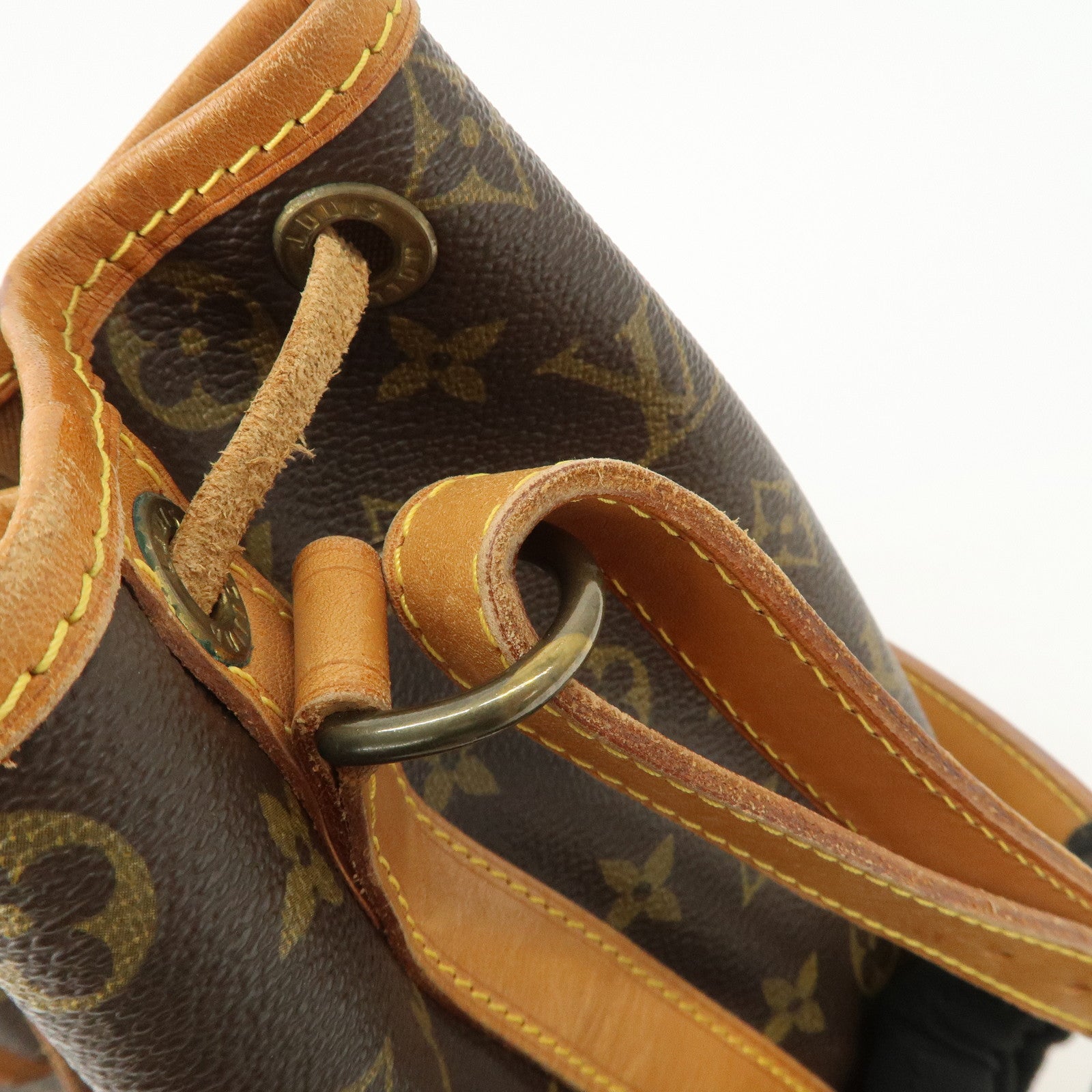 Louis Vuitton Monogram Noe Shoulder Bag Brown M42224