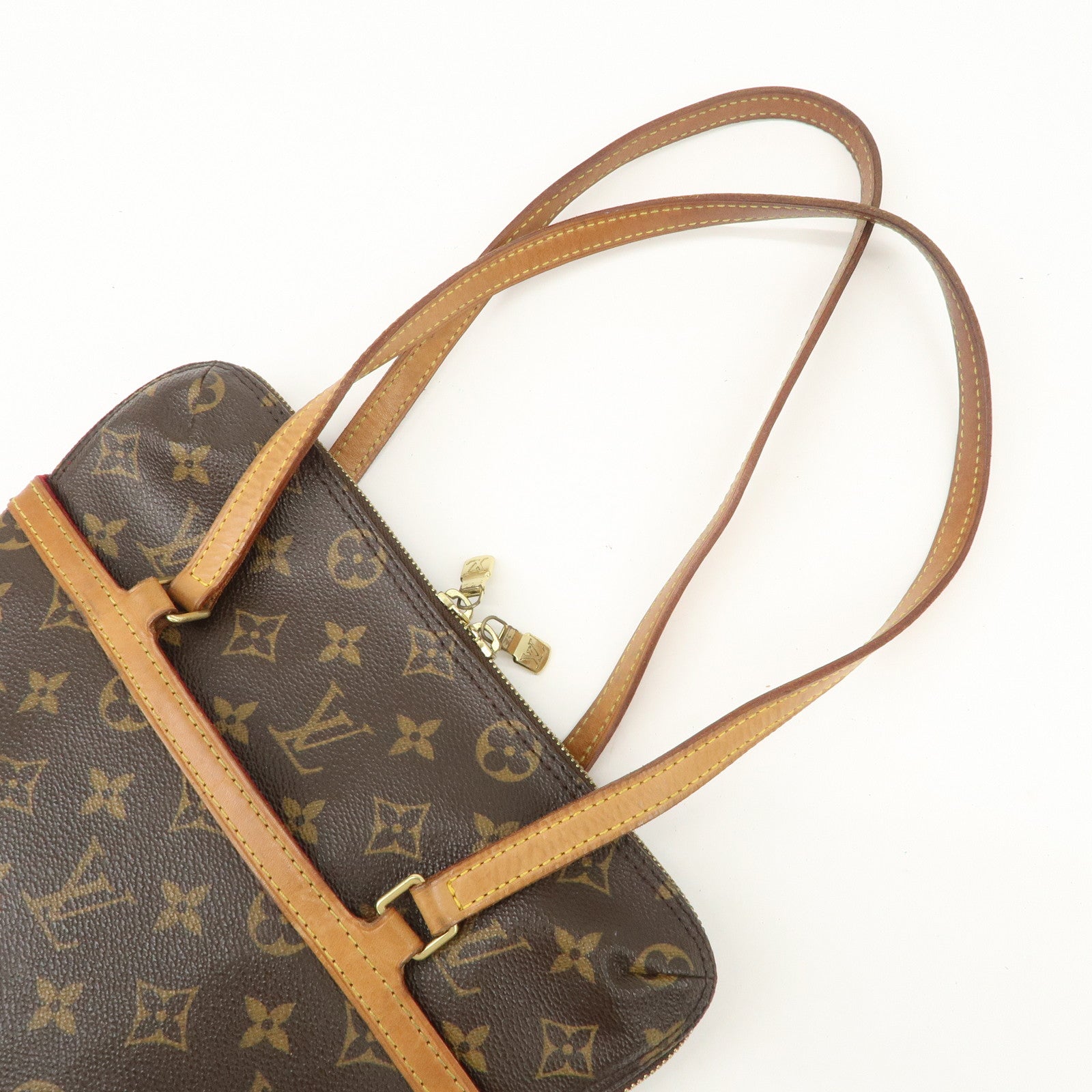 Louis Vuitton Monogram Coussin GM Hand Bag Shoulder Bag Brown M51141 Used