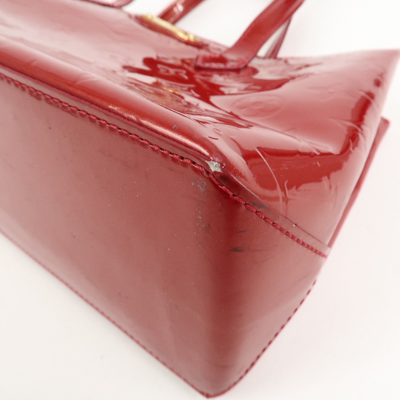 Louis Vuitton Monogram Vernis Wilshire PM Hand Bag M93642