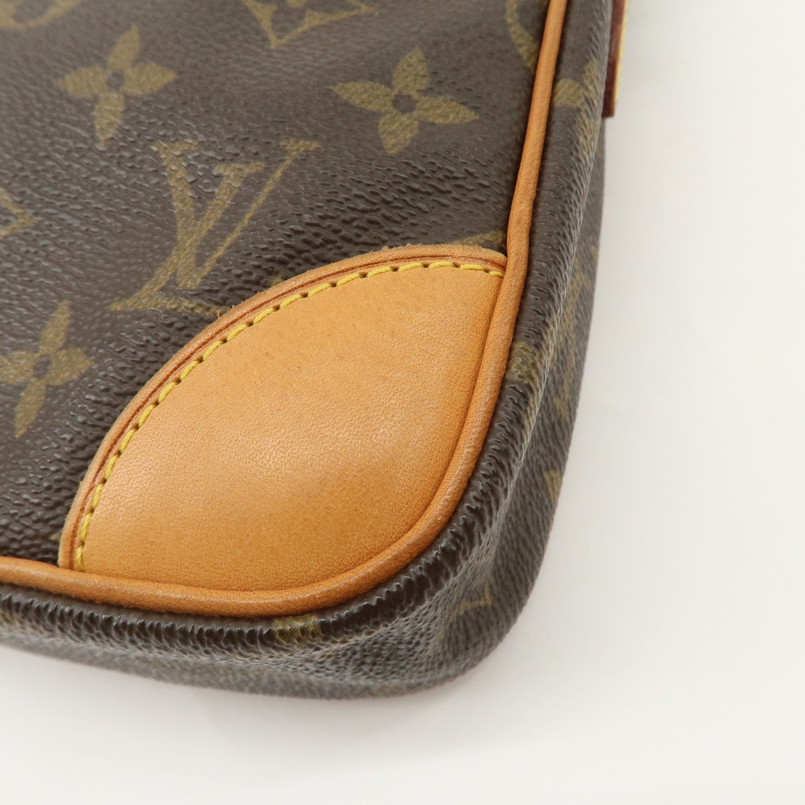 Louis Vuitton Monogram Danube Shoulder Bag Brown M45266 Used