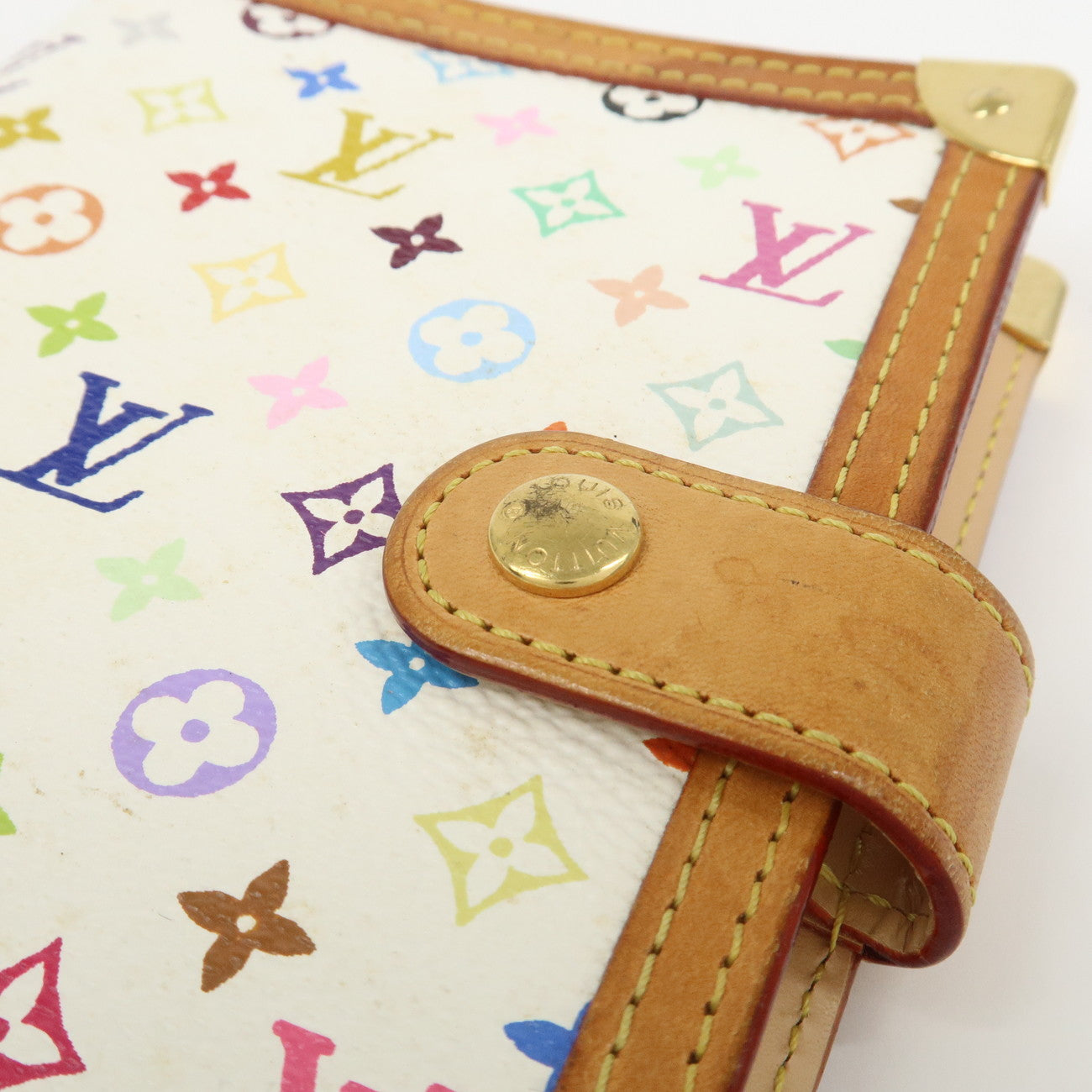 Louis Vuitton Monogram Multicolor Agenda PM Planner Cover R20896