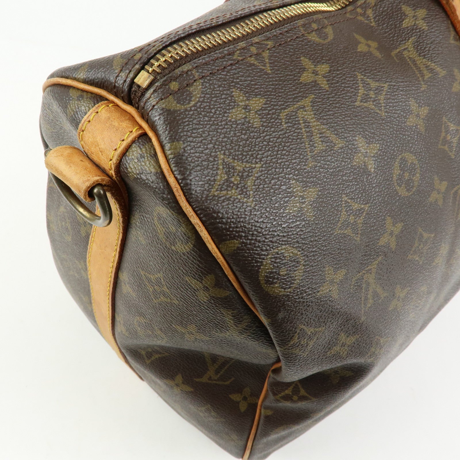 Louis Vuitton Monogram Keep All Bandouliere 50 Boston Bag M41416