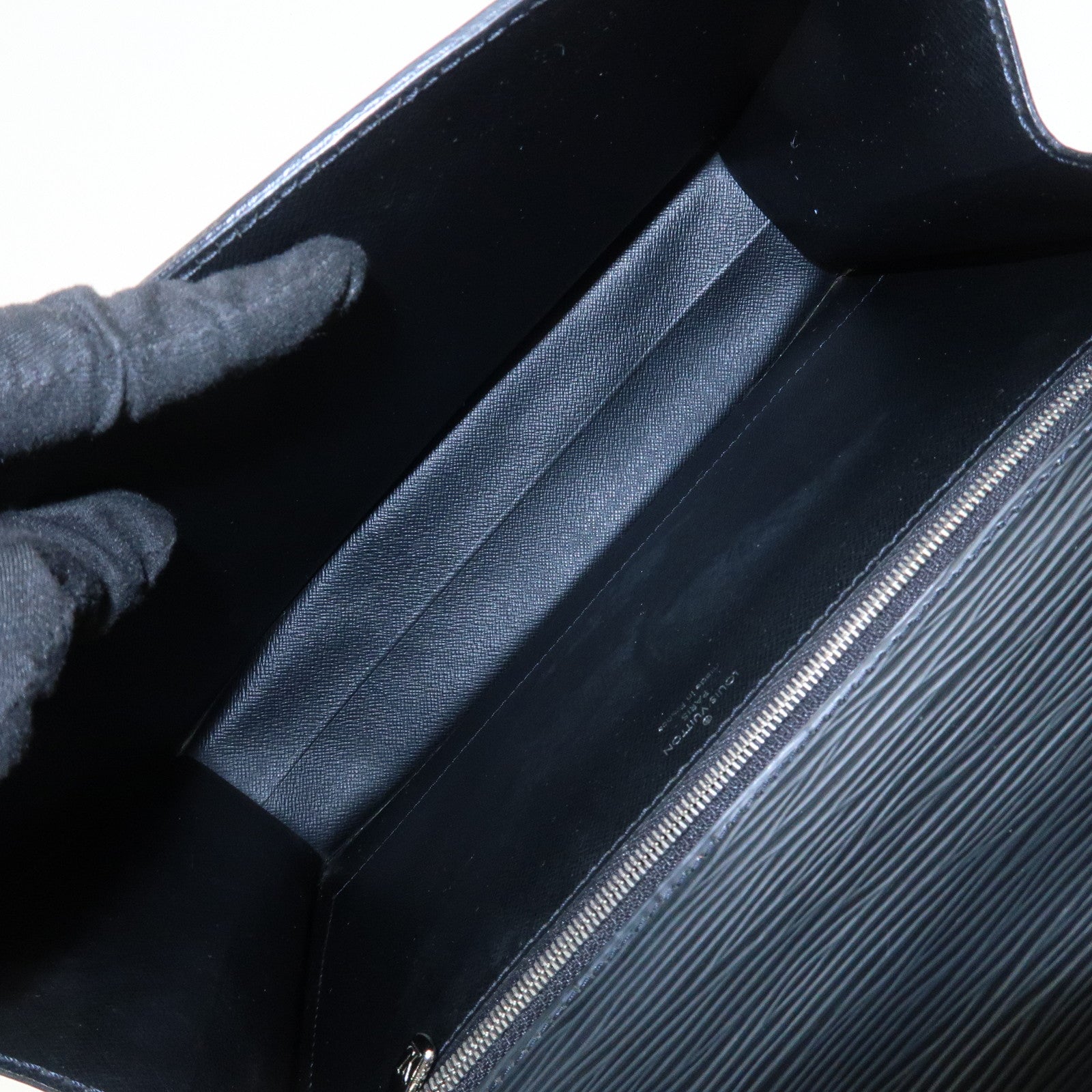 Louis Vuitton Epi Monceau 2Way Shoulder Bag Hand Bag Noir M52122