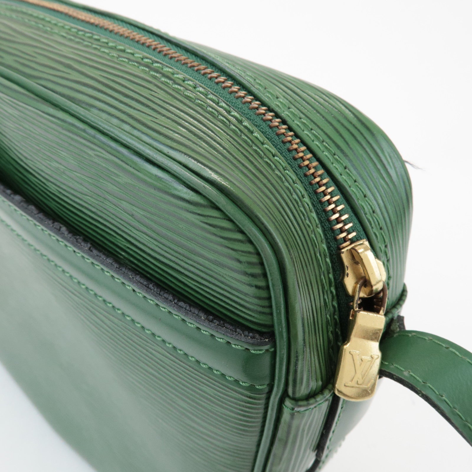 Louis Vuitton Epi Jeune Fille Shoulder Bag Borneo Green M52154