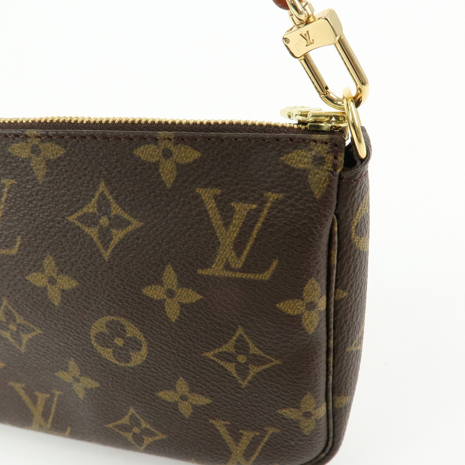 Louis Vuitton Monogram Pochette Accessoires Pouch Hand Bag M51980