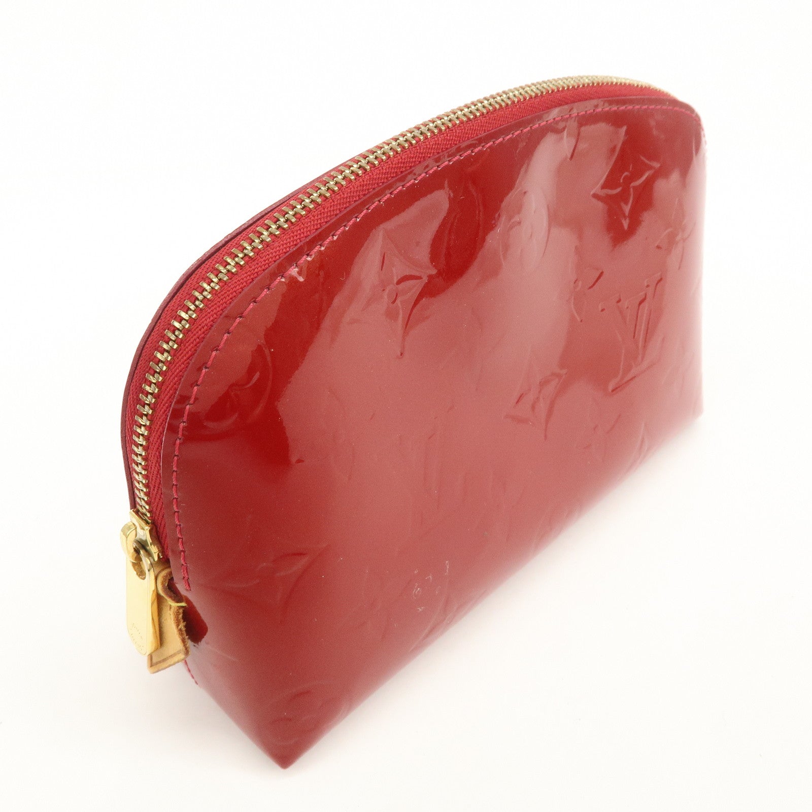 Louis Vuitton Monogram Vernis Pochette Cosmetic Pouch M91496