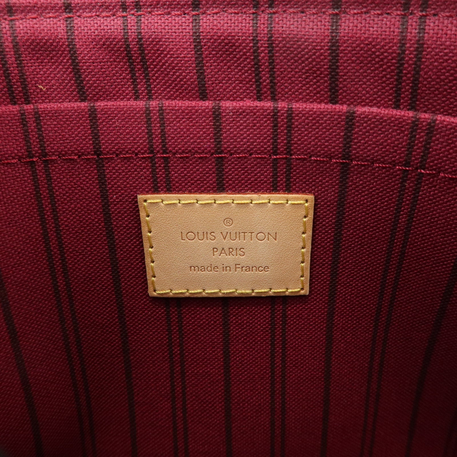 Louis Vuitton Monogram Pouch for Neverfull MM Tote Bag