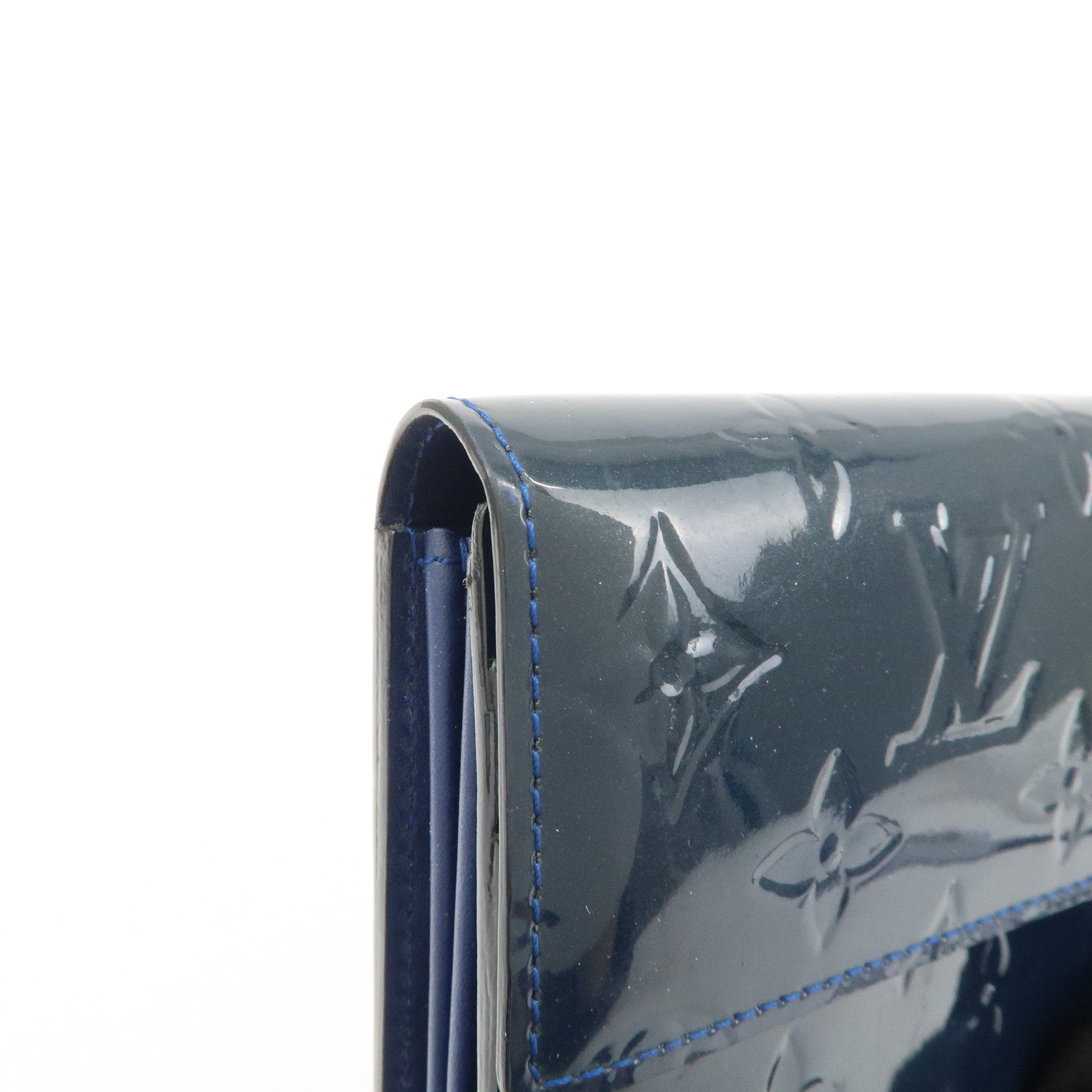 Louis Vuitton Monogram Vernis Leather Portefeuille Sarah Wallet M90049