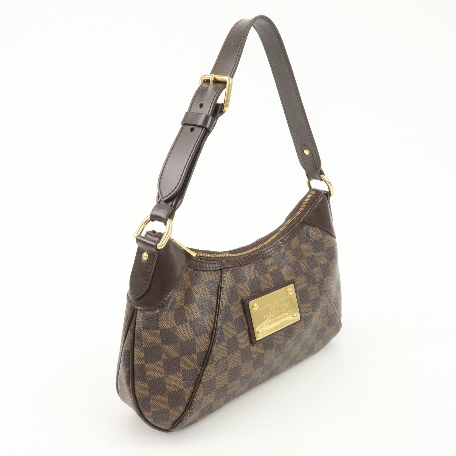 Louis Vuitton Damier Canvas Thames PM Shoulder Bag Hand Bag N48180