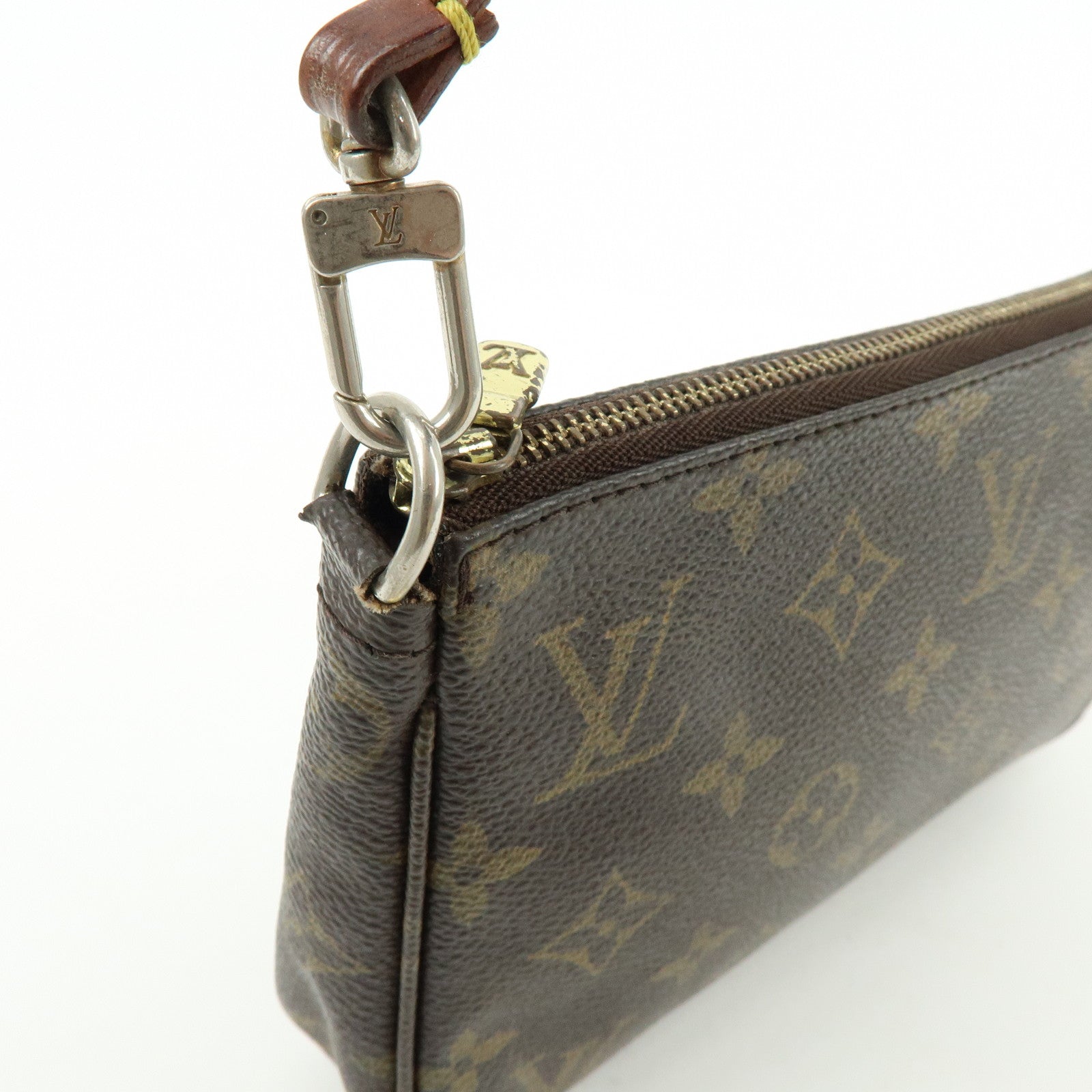 Louis Vuitton Monogram Pochette Accessoires Pouch Hand Bag M51980