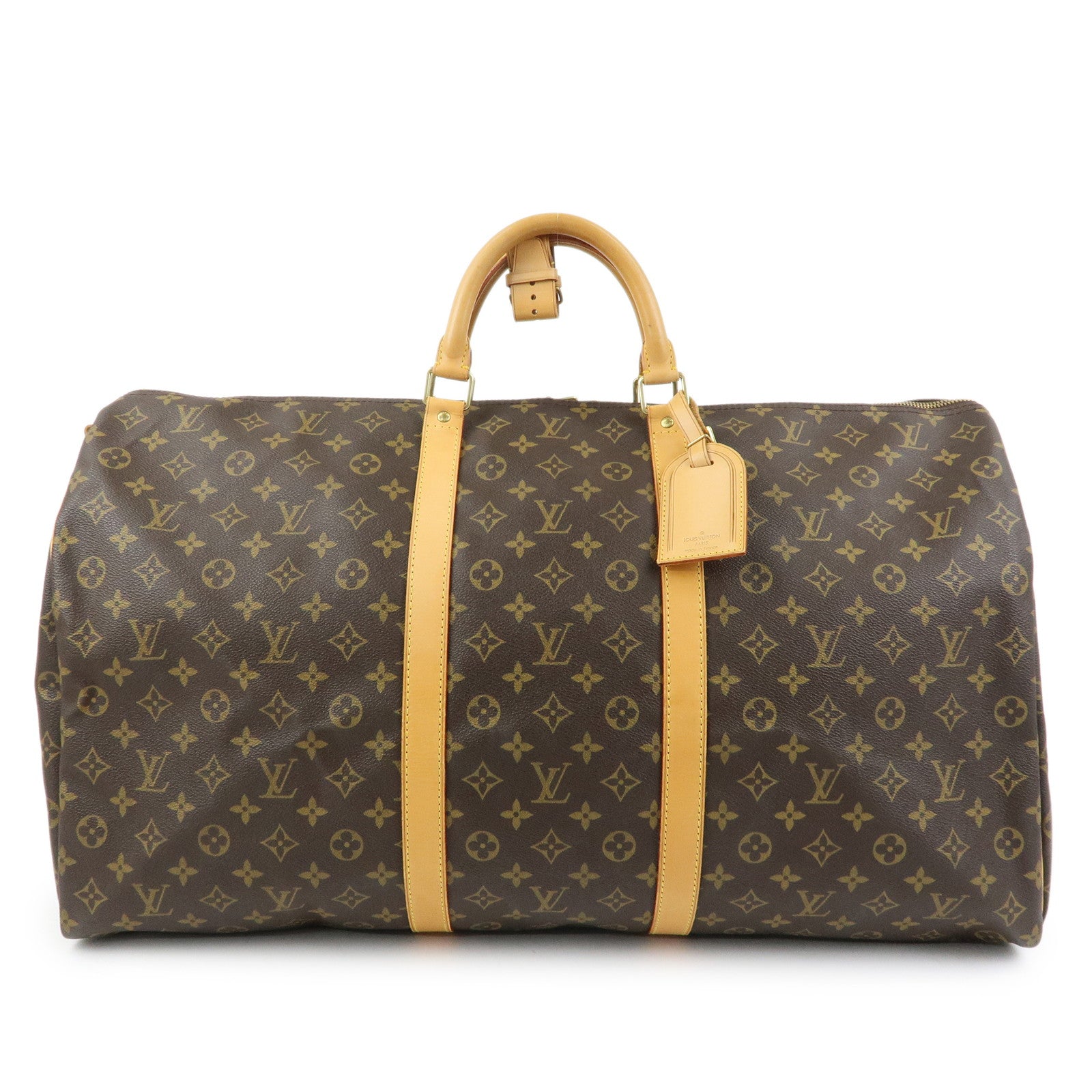 Louis Vuitton Monogram Keep All Bandouliere 60 Boston Bag M41412