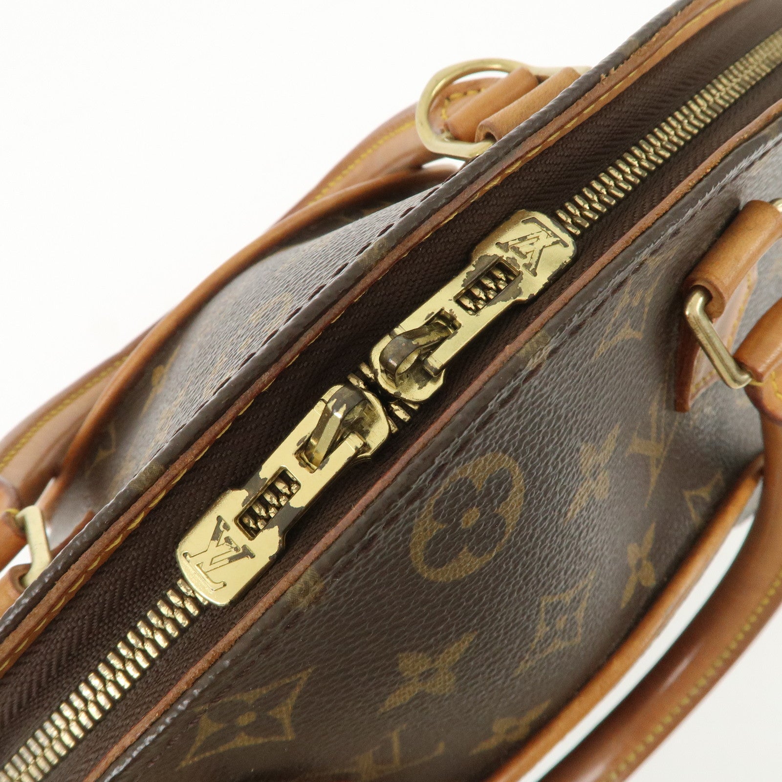 Louis Vuitton Monogram Ellipse MM Hand Bag Brown M51126