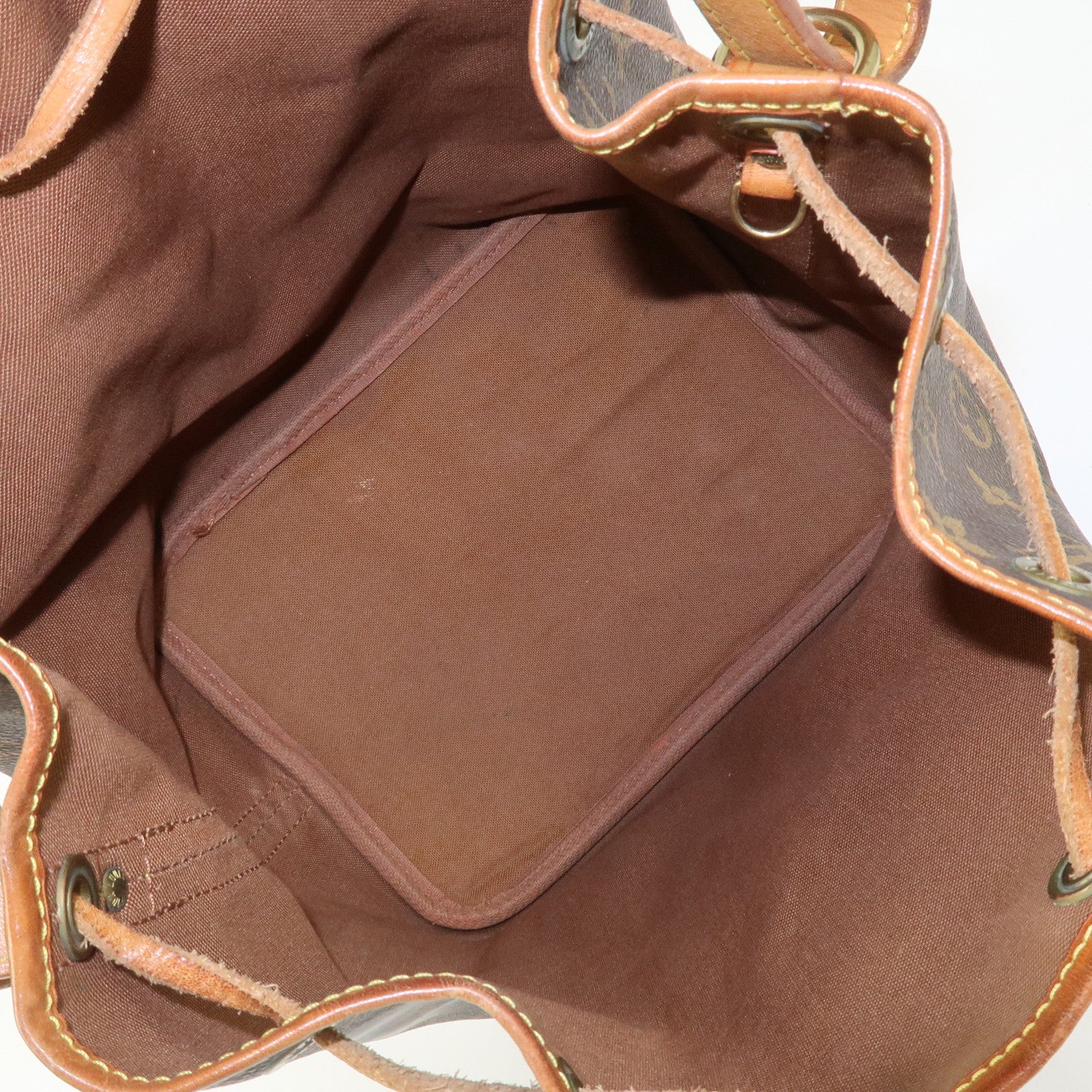 Louis Vuitton Monogram Petit Noe Shoulder Bag Brown M42226