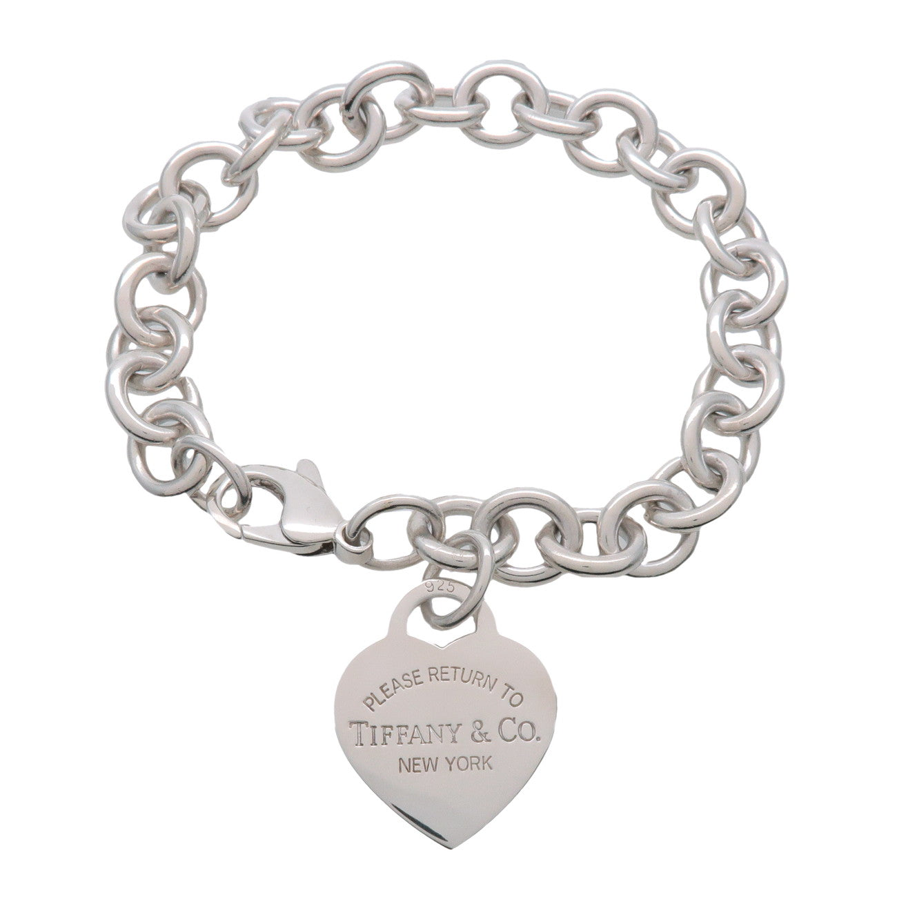 Tiffany & Co Return to Tiffany Heart Tag Bracelet SV925 Silver