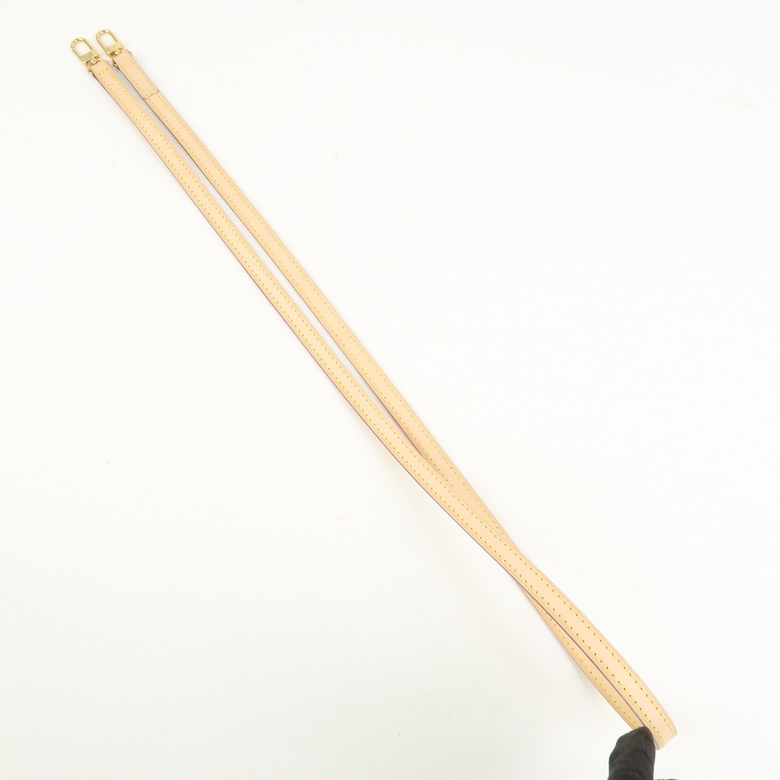 Louis Vuitton Nume Leather Shoulder Strap 120cm Natural J00145