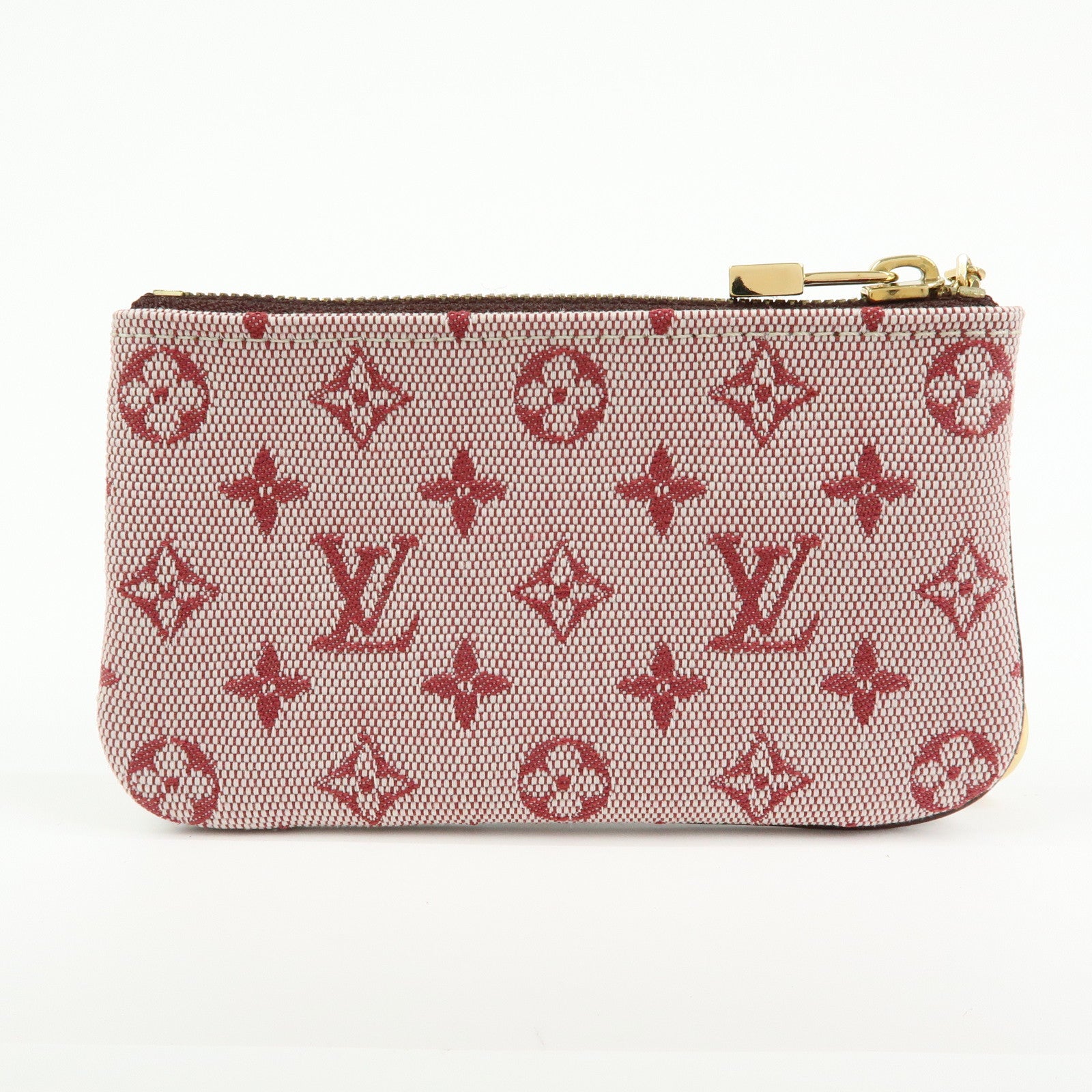 Louis Vuitton Monogram Mini Pochette Cles Coin Case Cerise M92238