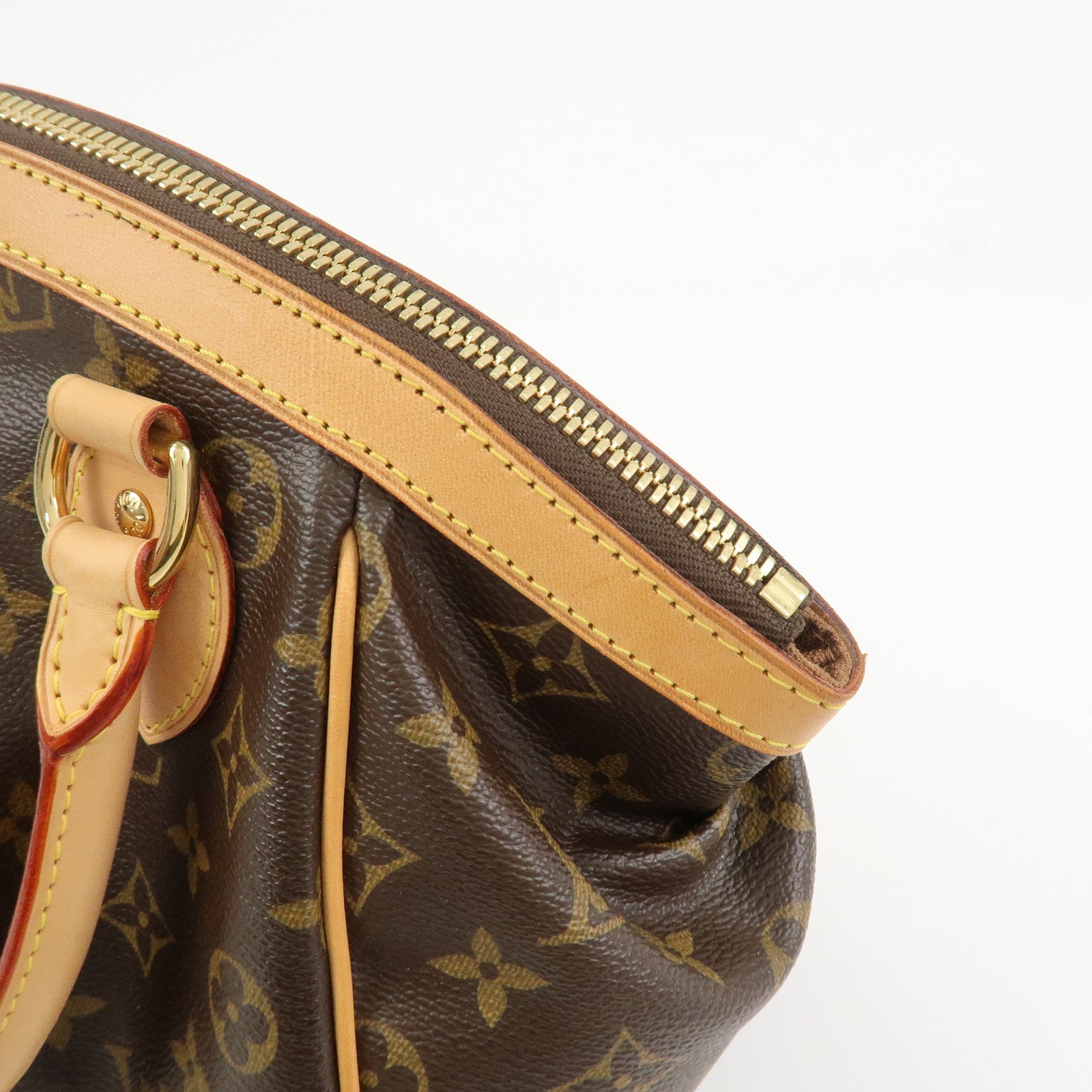 Louis Vuitton Monogram Tivoli PM Hand Bag Shoulder Bag Brown M40143