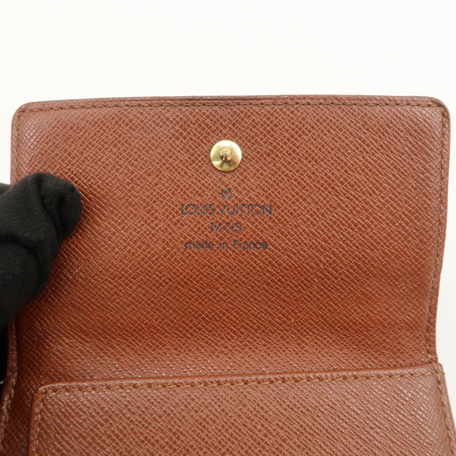 Louis Vuitton Monogram Porte Monnaie Billet Carte Credit M61652