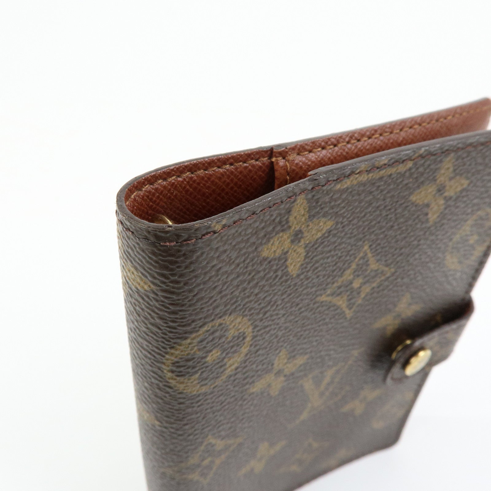 Louis Vuitton Monogram Agenda PM Planner Cover Brown R20005