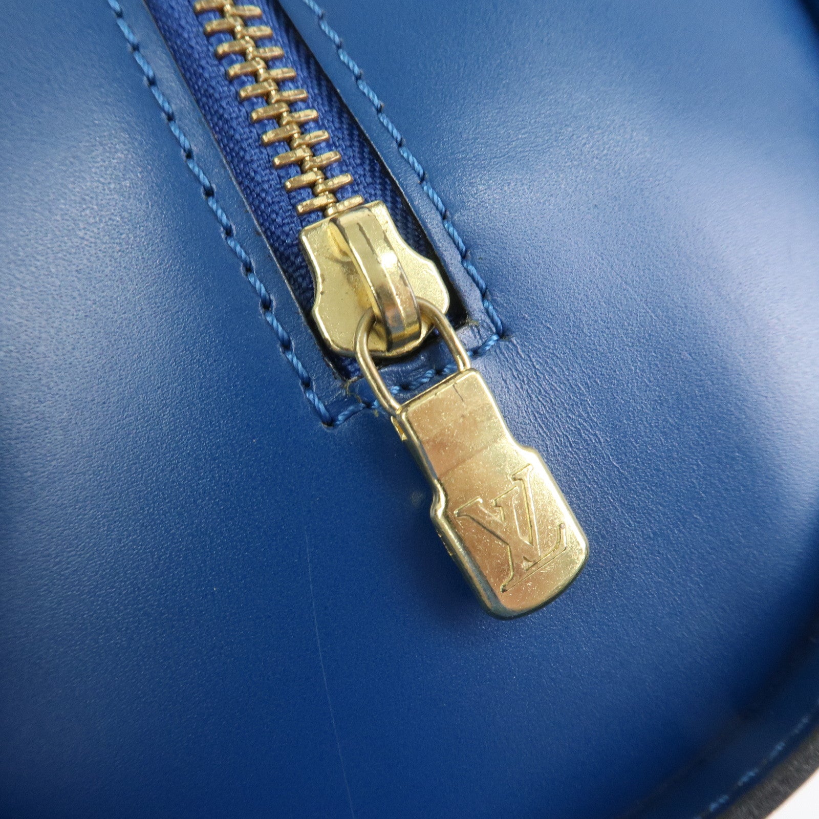 Louis Vuitton Epi Soufflot Shoulder Bag Hand Bag Toledo Blue M52225