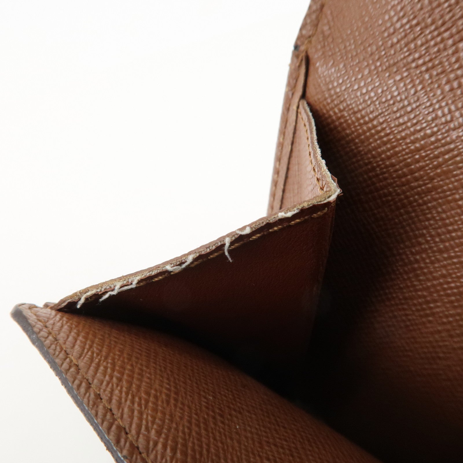 Louis Vuitton Monogram Porte Monnaie Billet Carte Credit M61652 Used