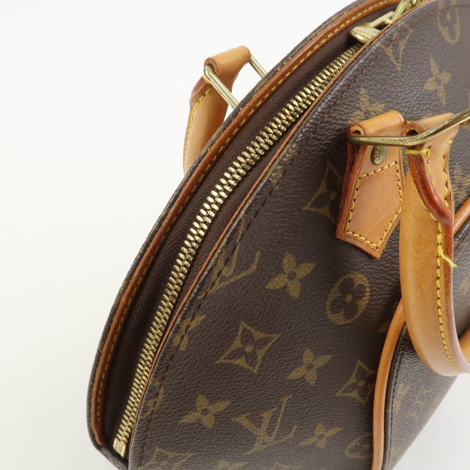 Louis Vuitton Monogram Ellipse PM Hand Bag Brown M51127
