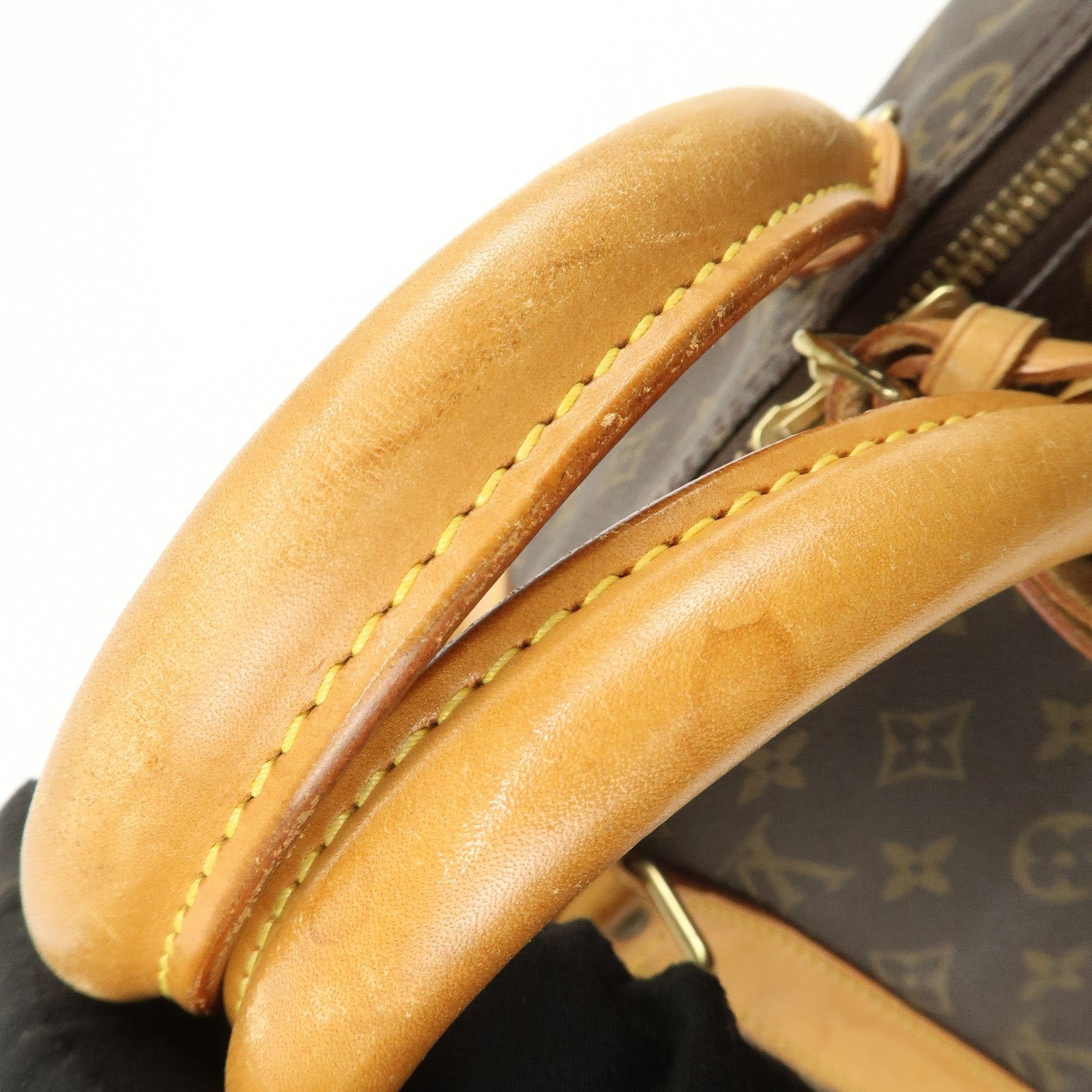 Louis Vuitton Monogram Keep All 45 Boston Bag Brown M41428