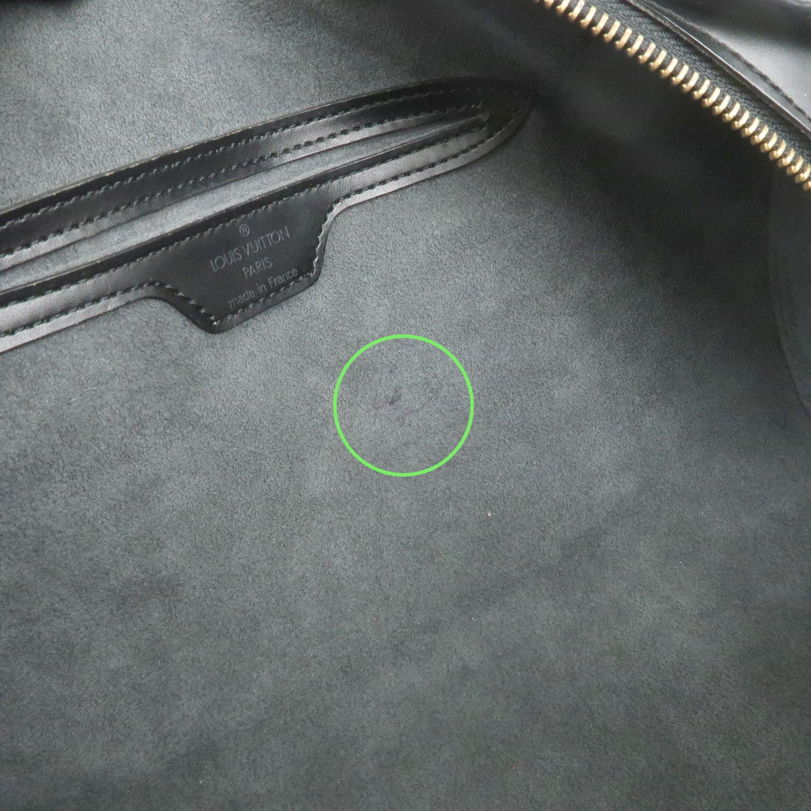 Louis Vuitton Epi Soufflot Shoulder Bag Hand Bag Noir M52222